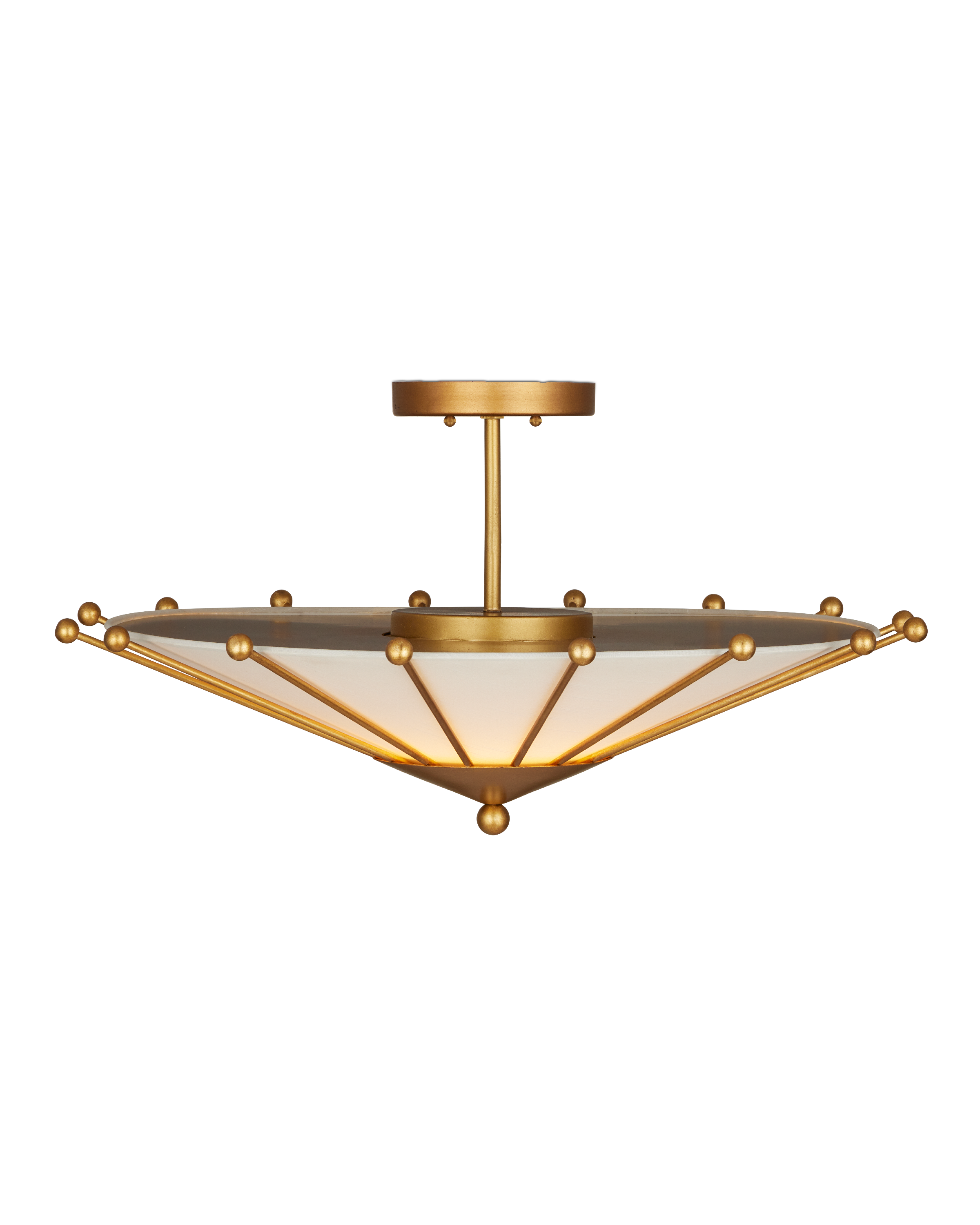 Currey & Company Epoch Semi-Flush Mount - Thumbnail 2