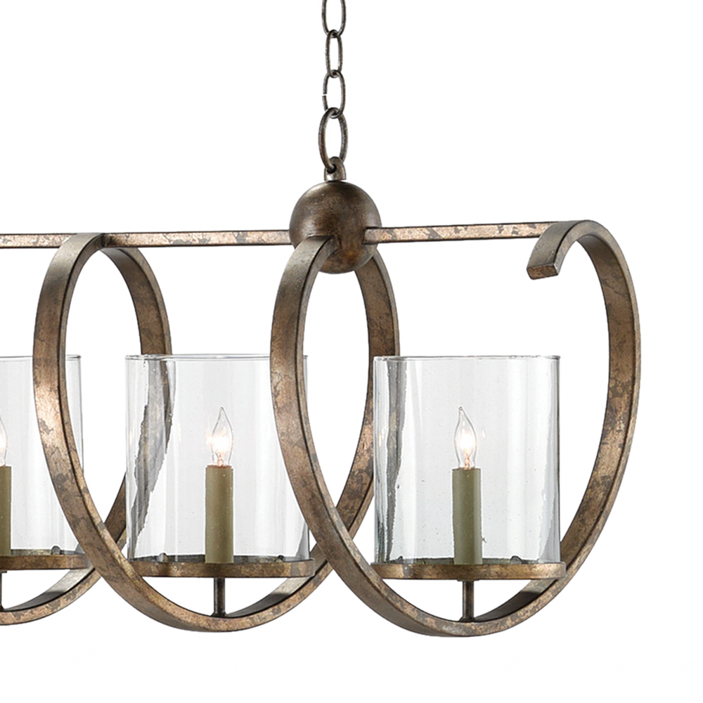 Maximus Grande Bronze Chandelier