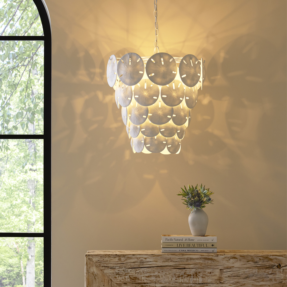 
                      
                        Tulum Large White Chandelier
                      
                    