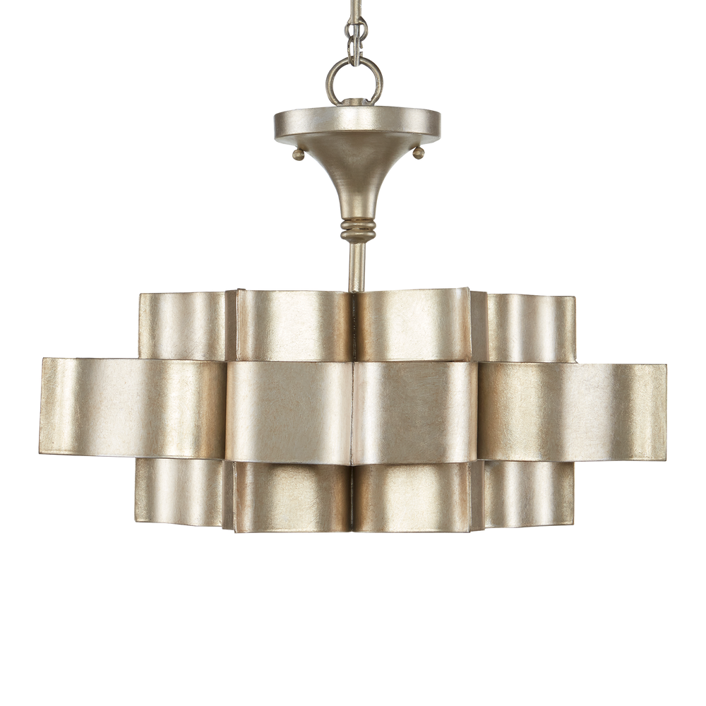 
                      
                        Grand Lotus Small Silver Chandelier
                      
                    