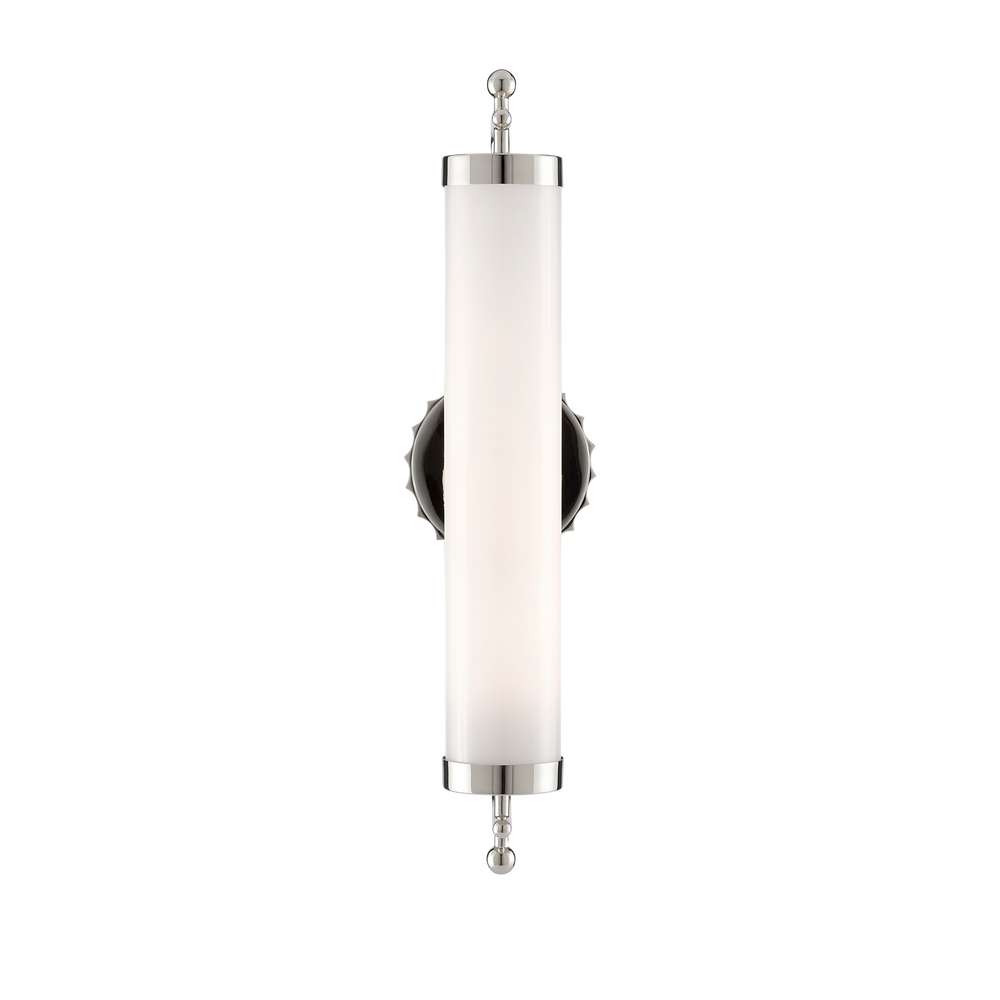 
                      
                        Latimer Nickel Wall Sconce
                      
                    