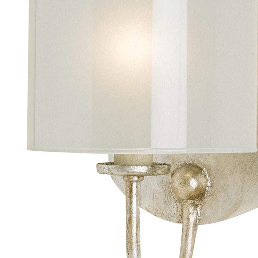 Glacier Silver Wall Sconce