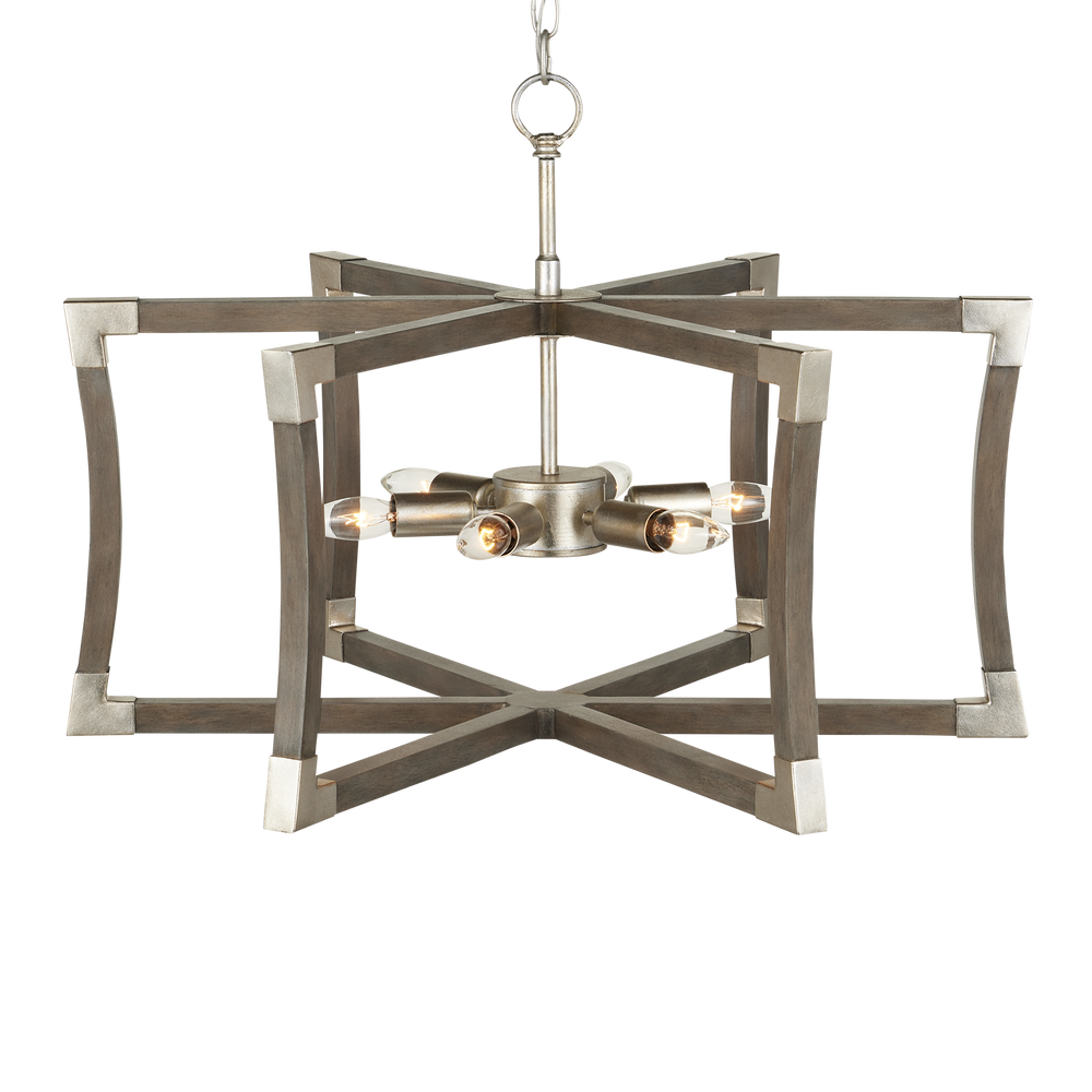 
                      
                        Bastian Small Gray Semi-Flush Mount
                      
                    