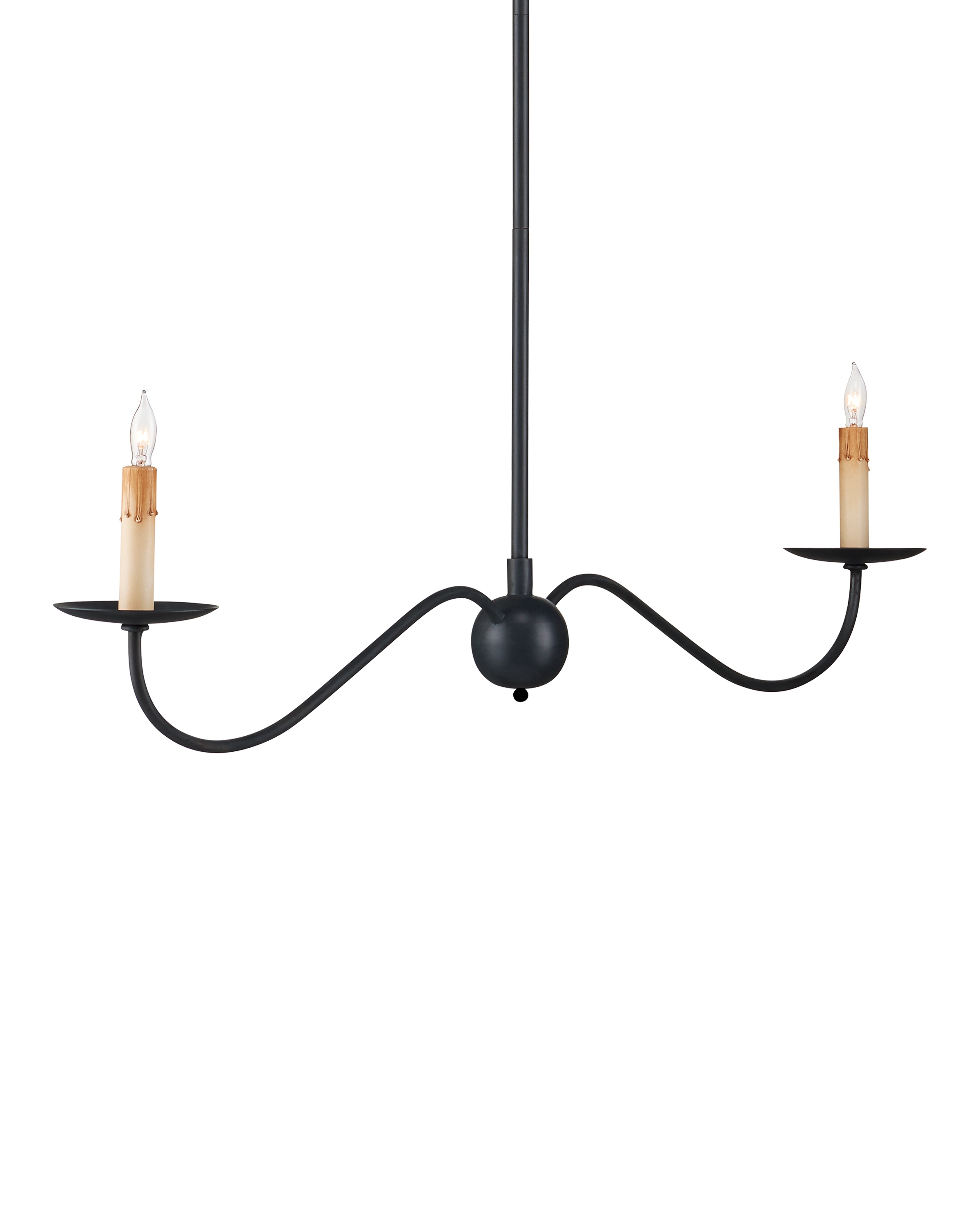 Currey & Company Saxon Chandelier - Thumbnail 2