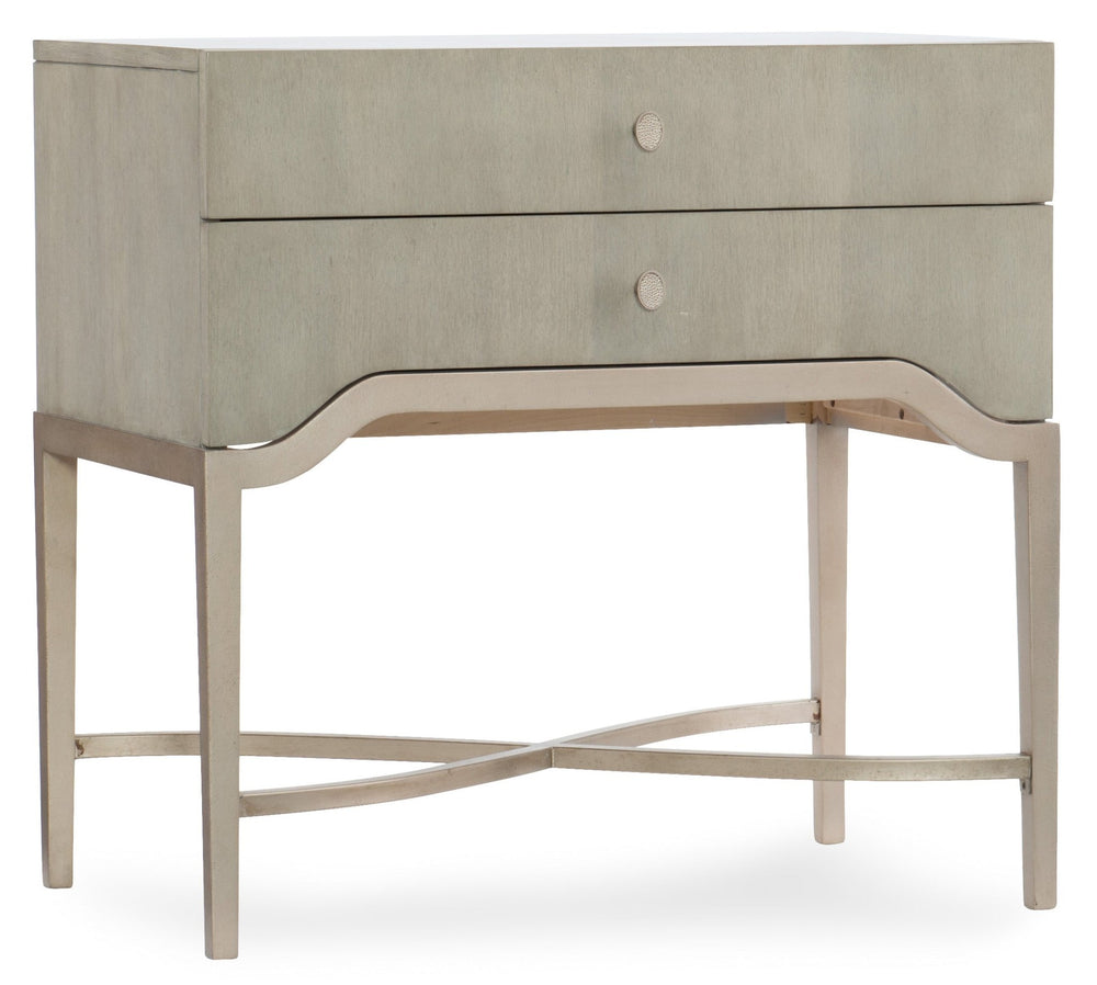 Elixir Two-Drawer Nightstand - #shop_name Nightstands