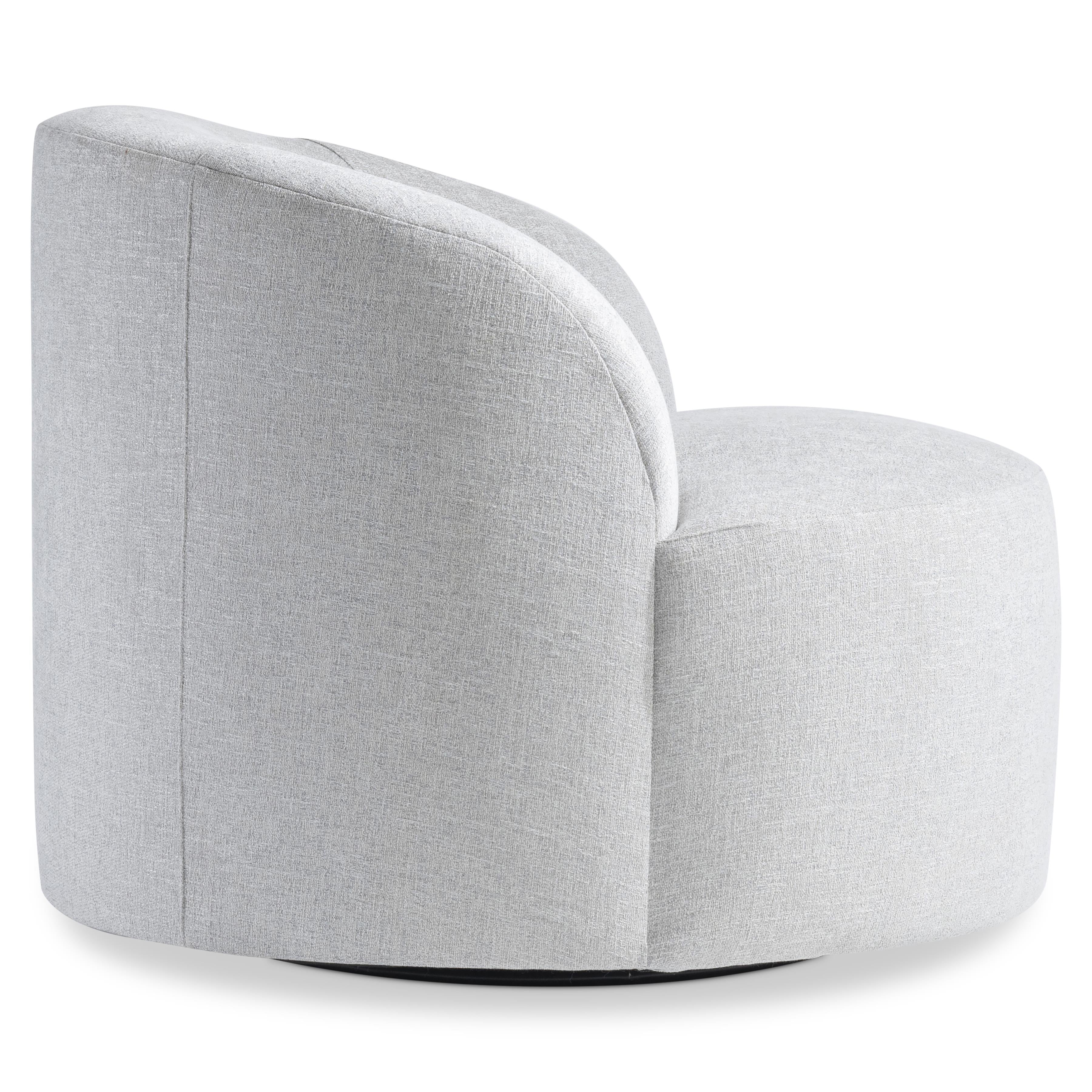 Elle Custom Quick Ship Swivel Chair - Thumbnail 3
