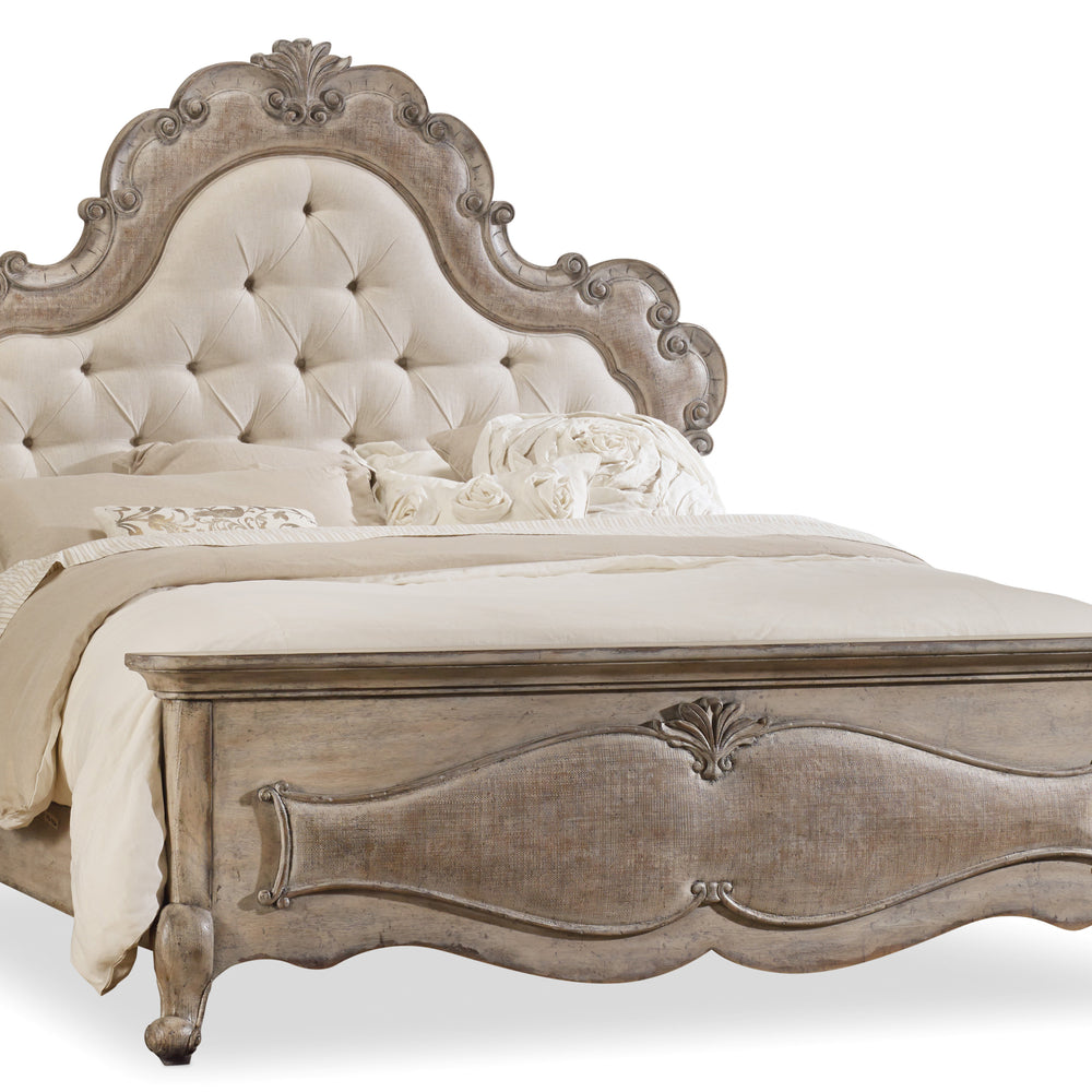 Chatelet Queen Upholstered Panel Bed.