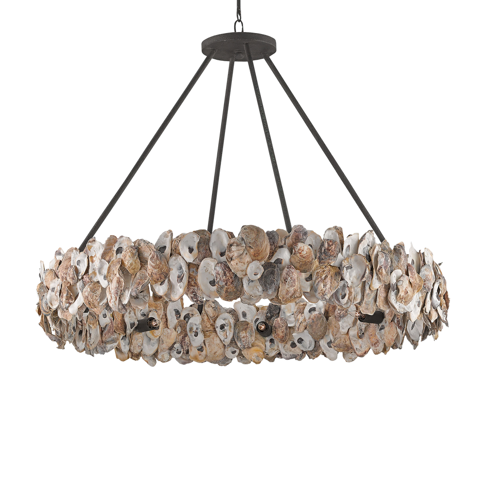 
                      
                        Oyster Shell Chandelier
                      
                    