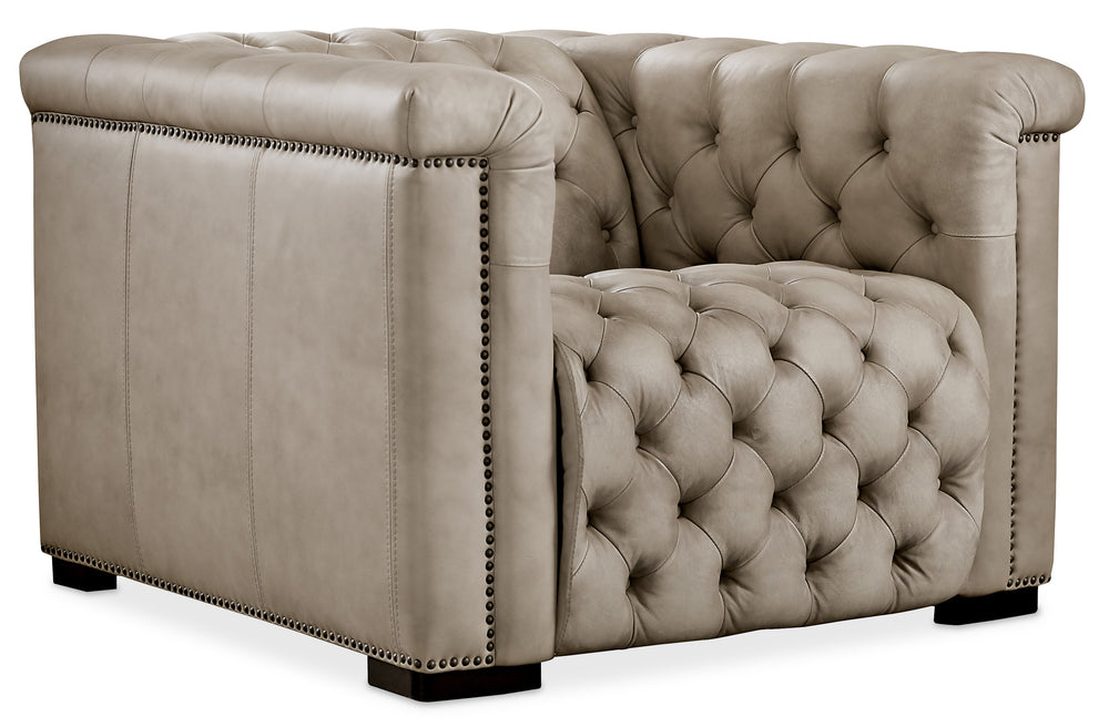 Savion Grandier Power Recliner with Power Headrest - Giovanni Taupe