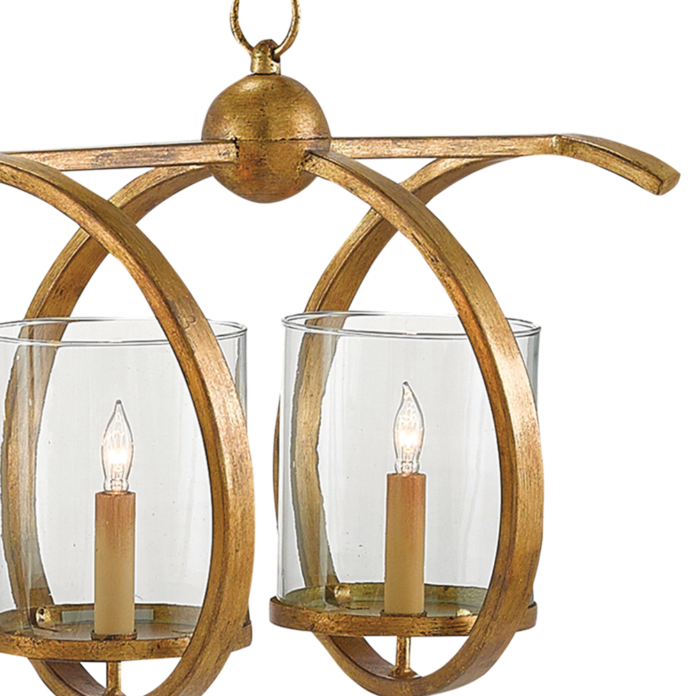 Maximus Medium Gold Chandelier