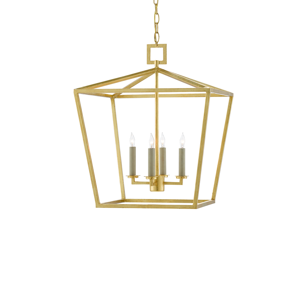 Denison Medium Gold Lantern.