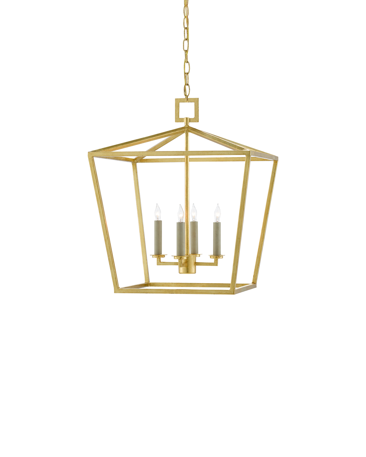 Denison Medium Gold Lantern.