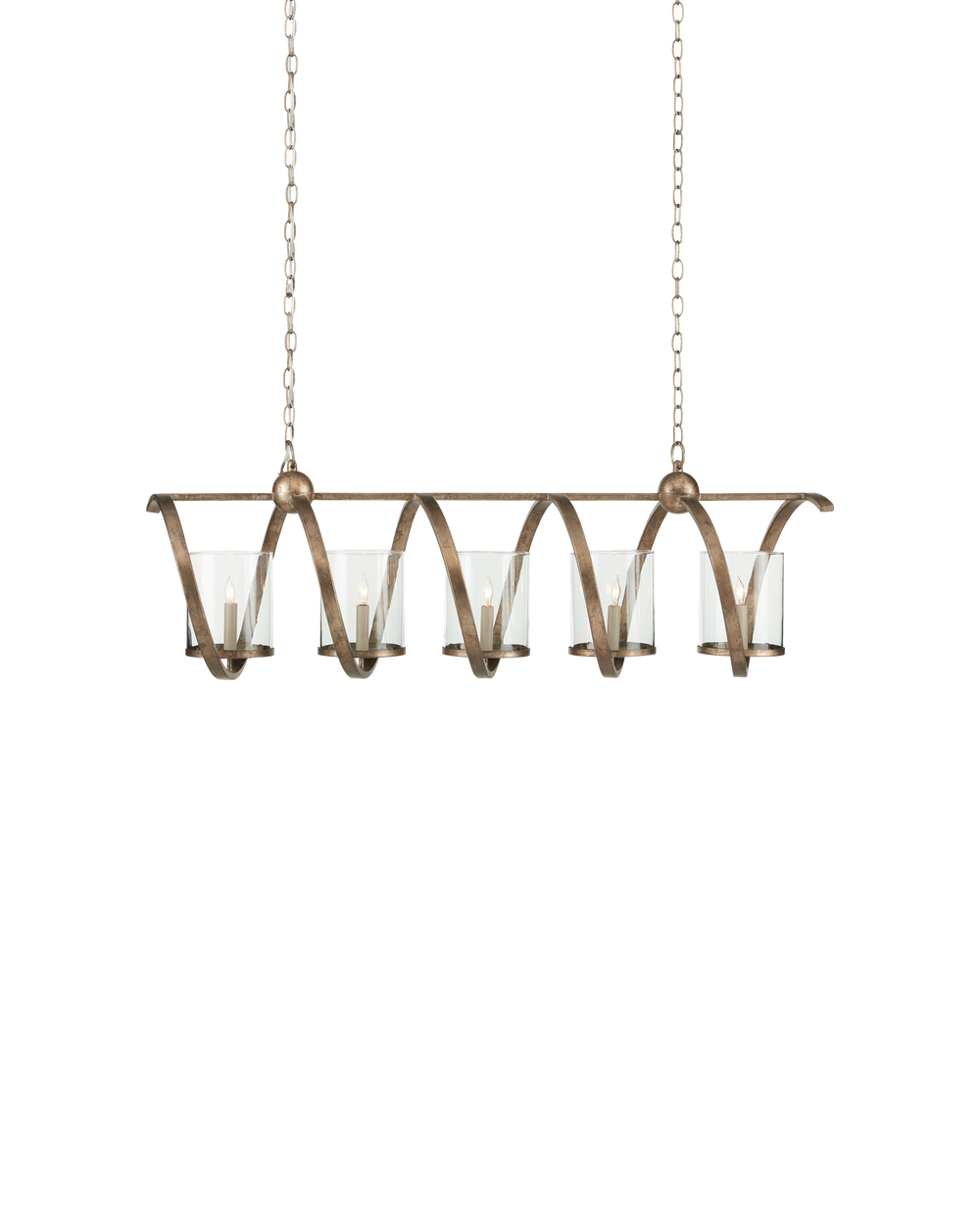Maximus Medium Bronze Chandelier