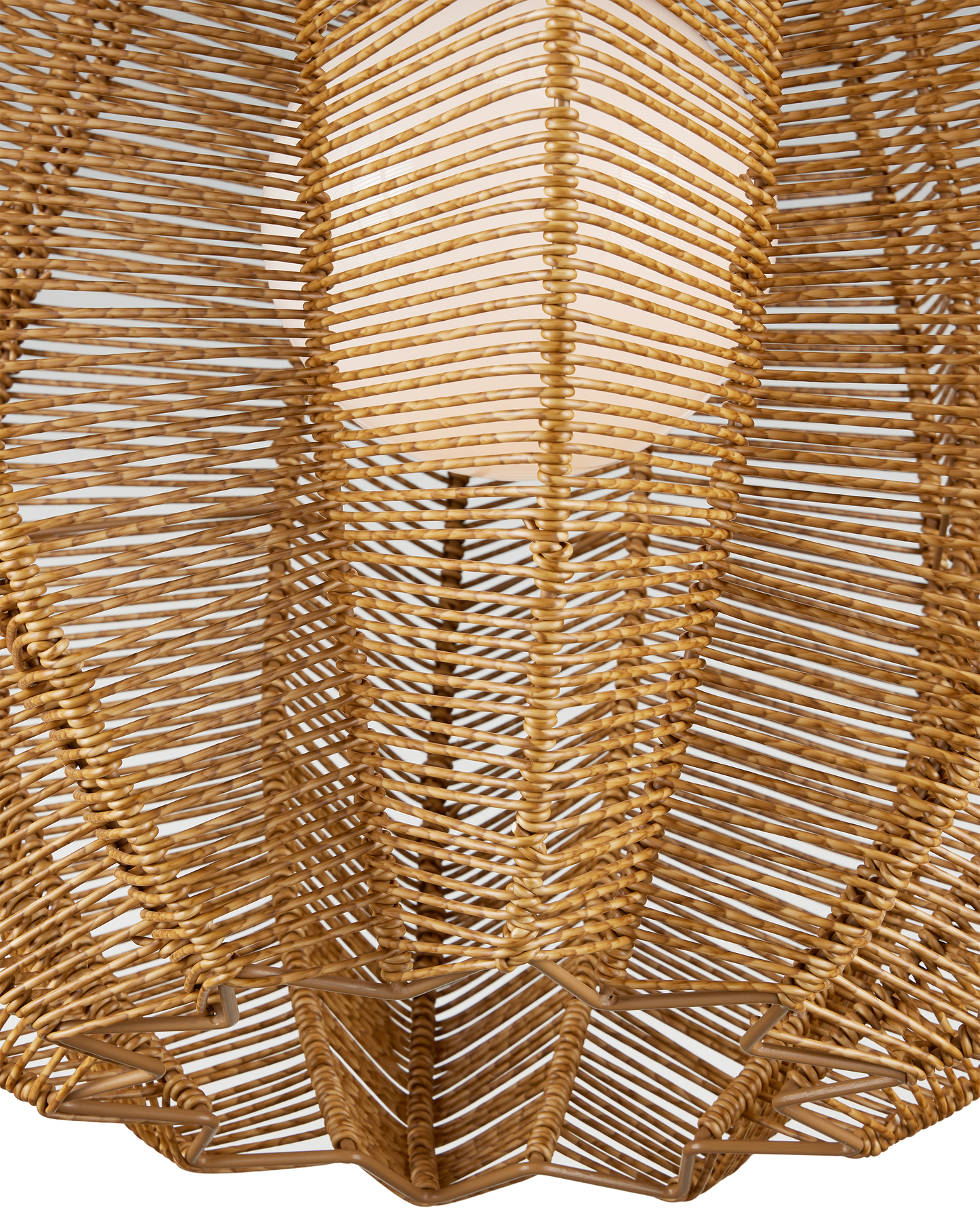 Barbary Fluted Outdoor Pendant.
