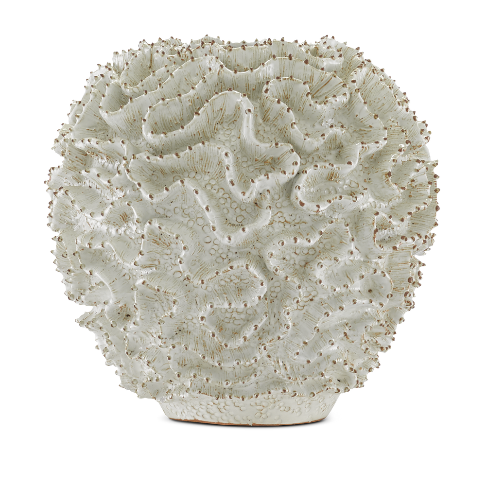 
                      
                        Swirl Small White Vase.
                      
                    