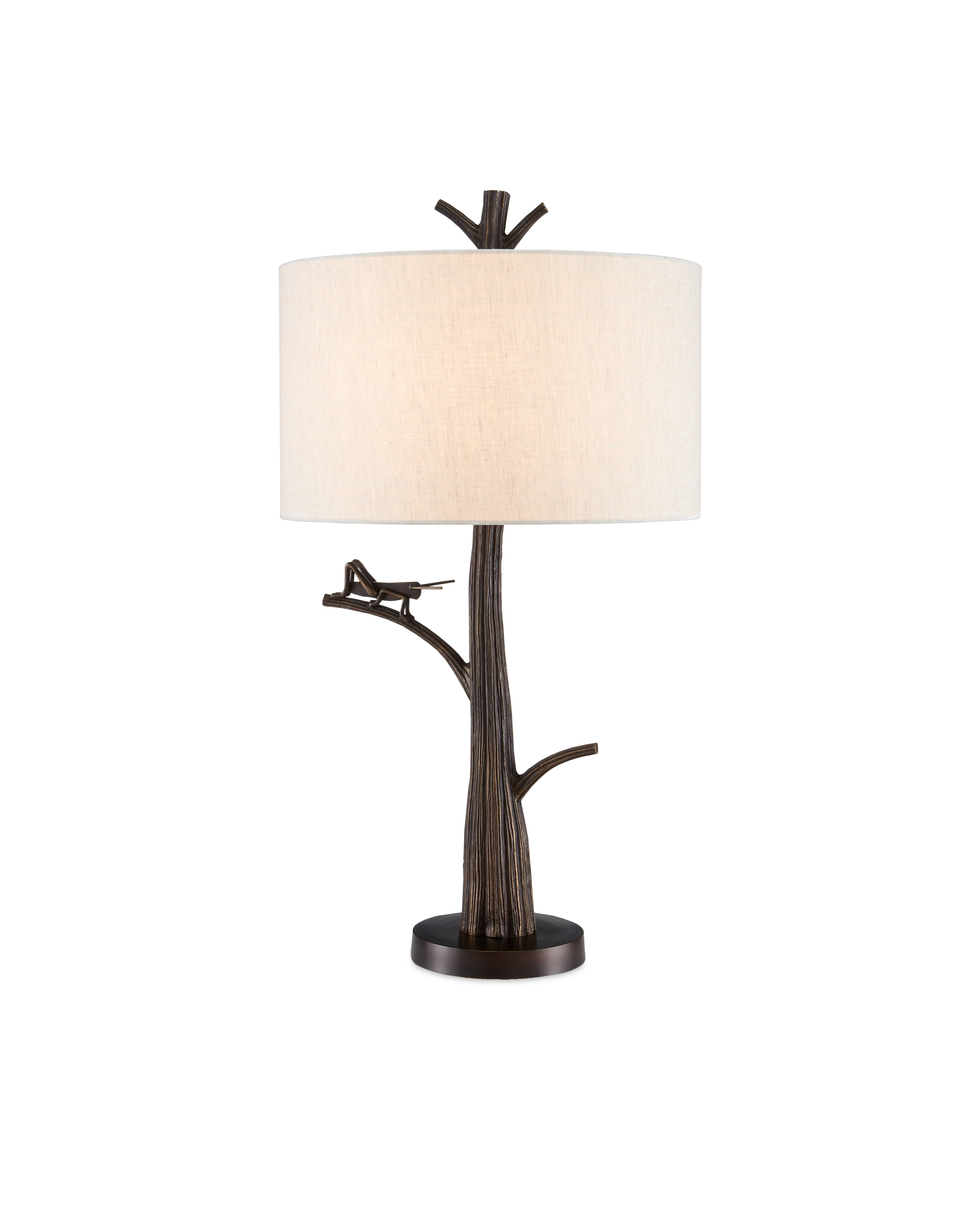 Grasshopper Bronze Table Lamp - Thumbnail 3