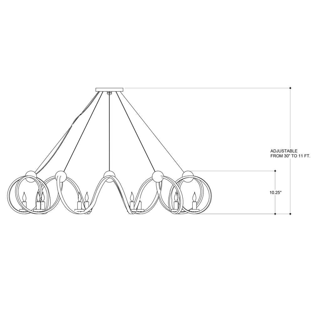 
                      
                        Ringmaster Gold Chandelier
                      
                    