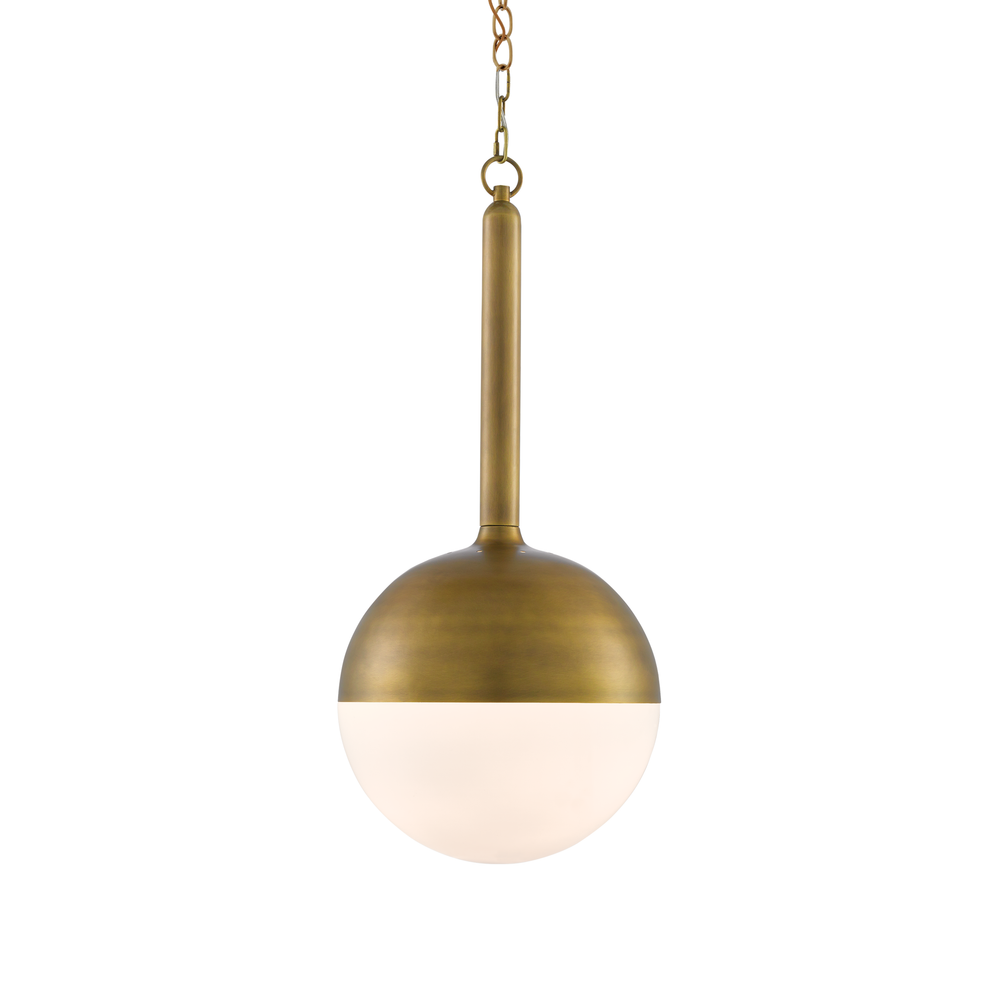 
                      
                        Moonward Brass Pendant
                      
                    