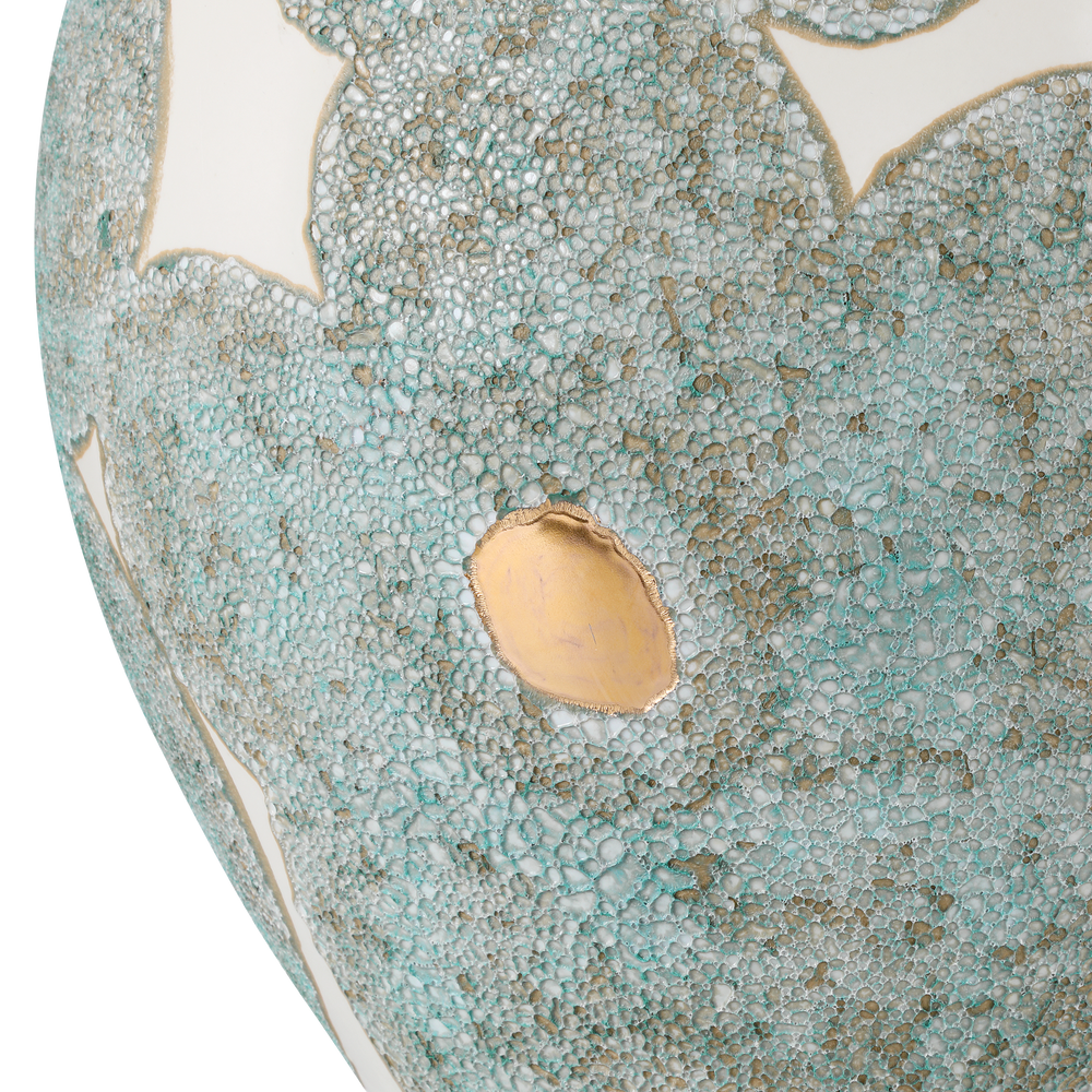 
                      
                        Bloom Blue & Ivory Vase.
                      
                    