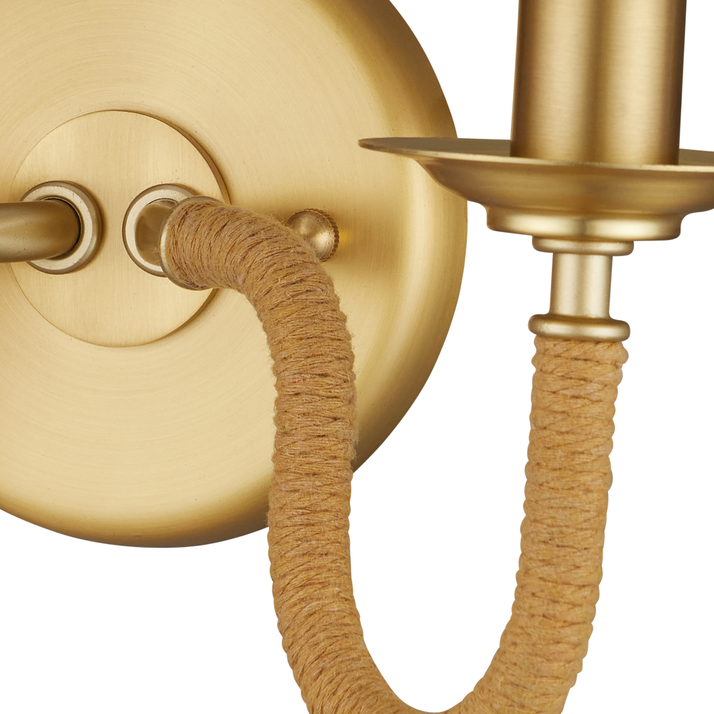 
                      
                        Adala Brass Wall Sconce
                      
                    