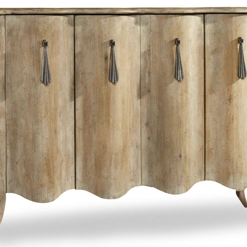 Melange Draped Credenza