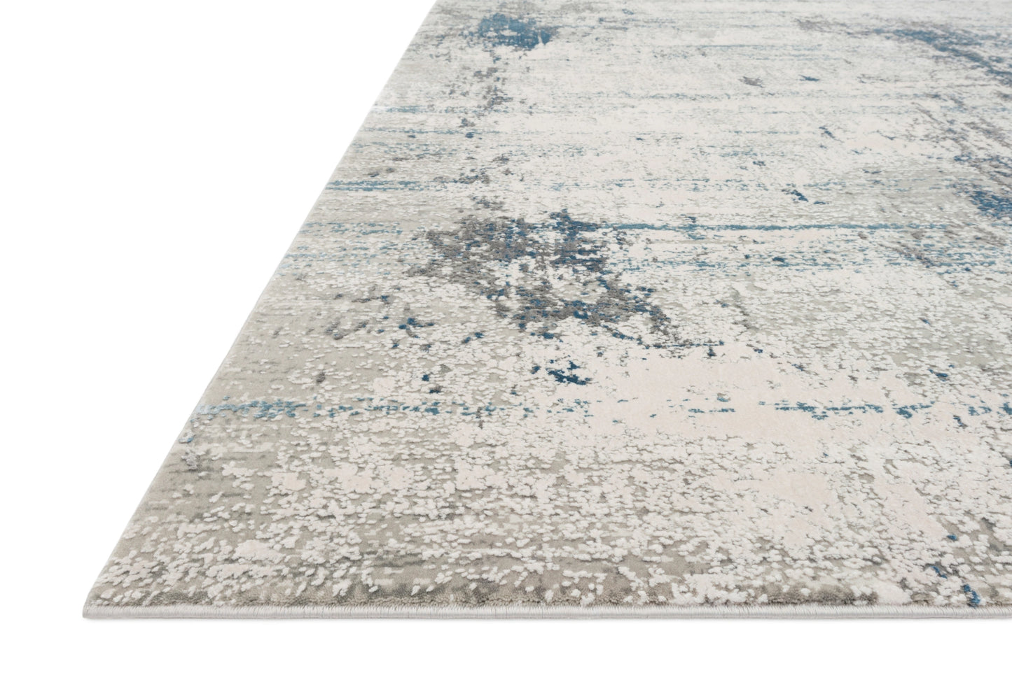 Loloi Sienne Ivory / Ocean 2'-7" x 10'-0" Runner Rug