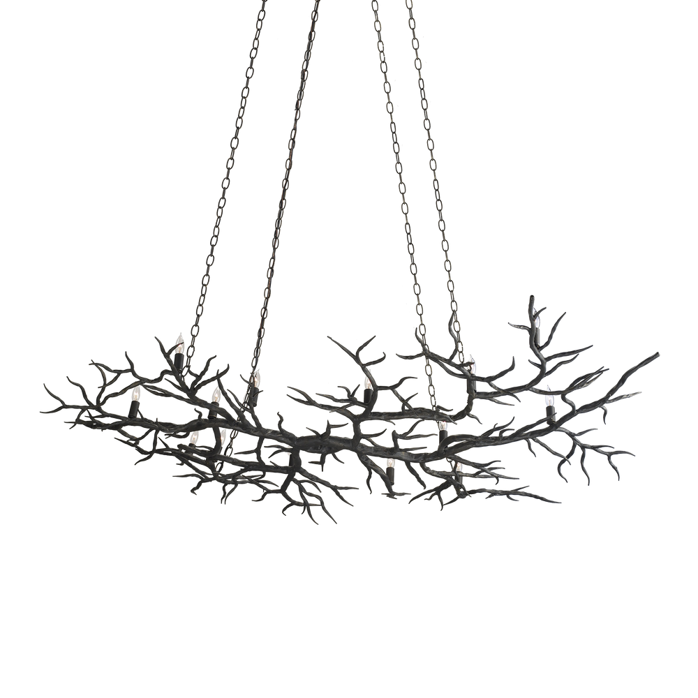 
                      
                        Rainforest Large Bronze Chandelier
                      
                    