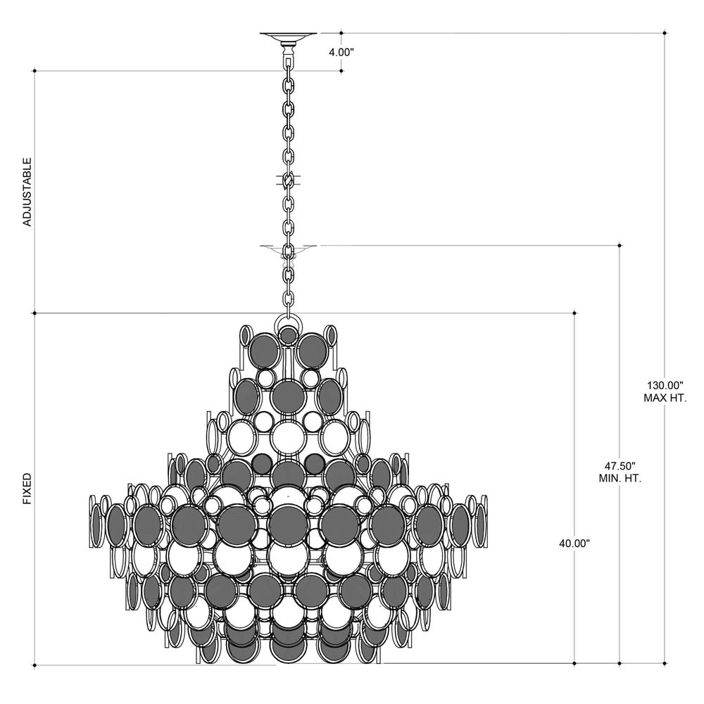
                      
                        Galahad Large Blue Chandelier
                      
                    