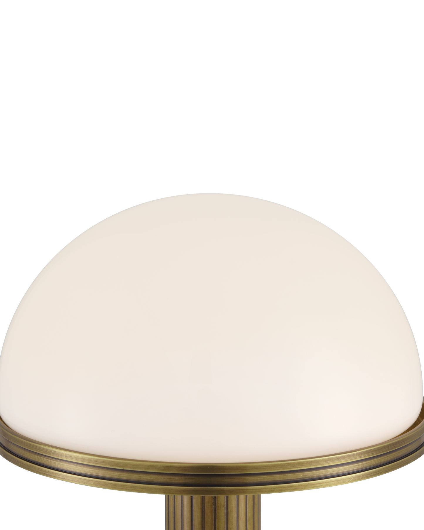 Promenade Brass Cordless Table Lamp.