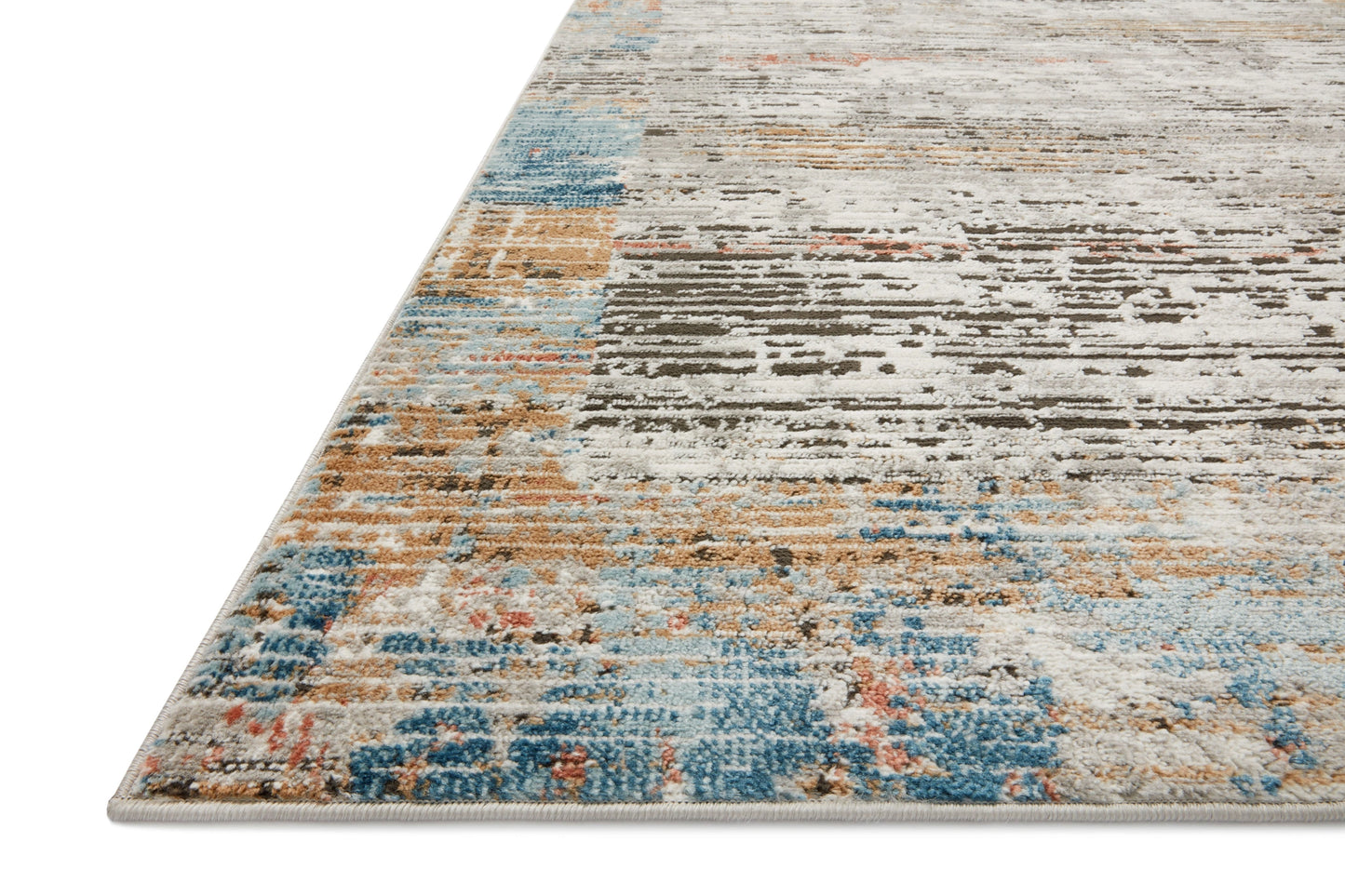 Loloi Bianca Ash / Multi 2'-8" x 10'-6" Runner Rug
