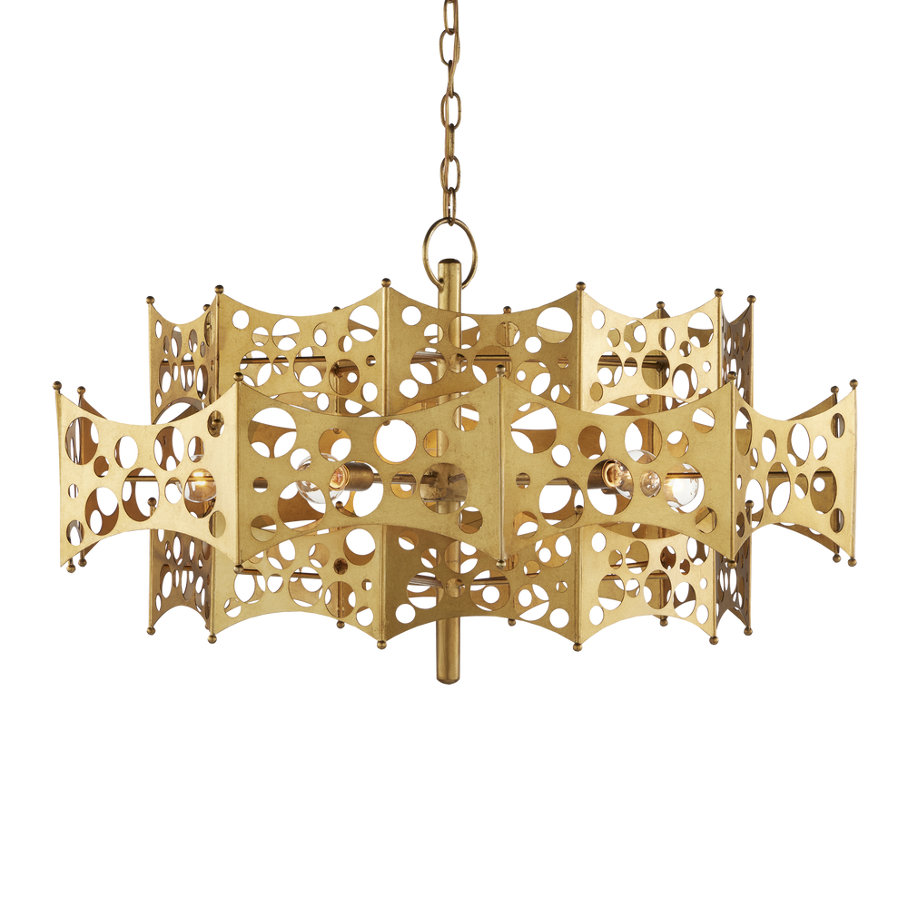 
                      
                        Emmental Gold Chandelier
                      
                    