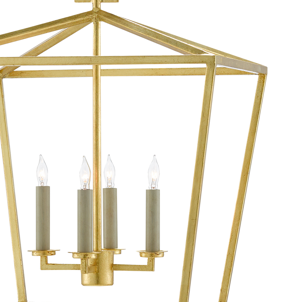 Denison Medium Gold Lantern.