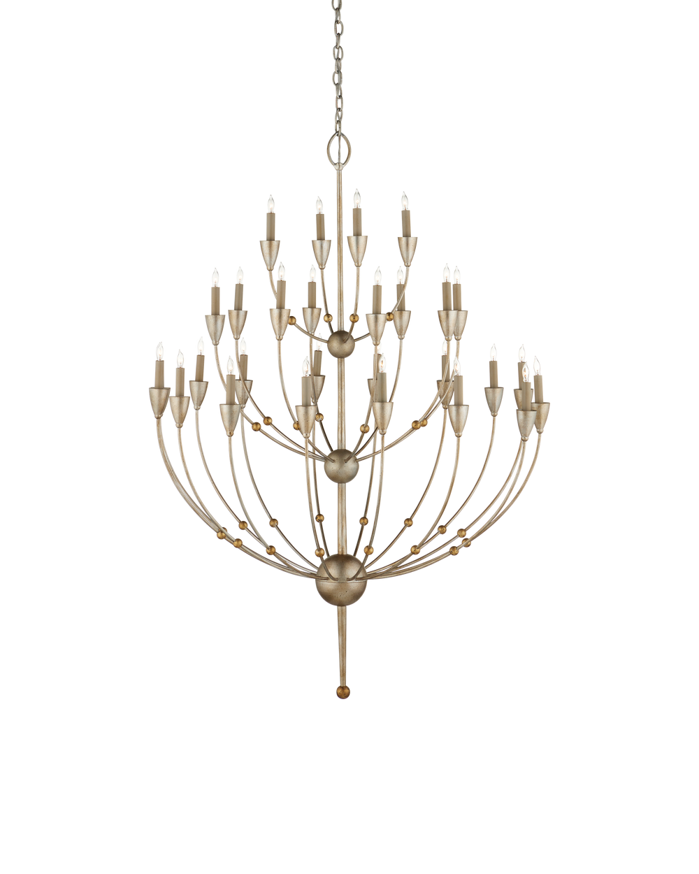 Paradox Silver Chandelier