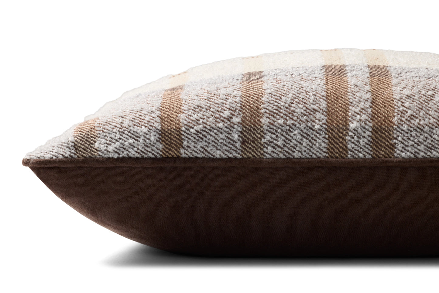 Loloi Brown / Multi 20'' x 20'' Cover w/Poly Pillow