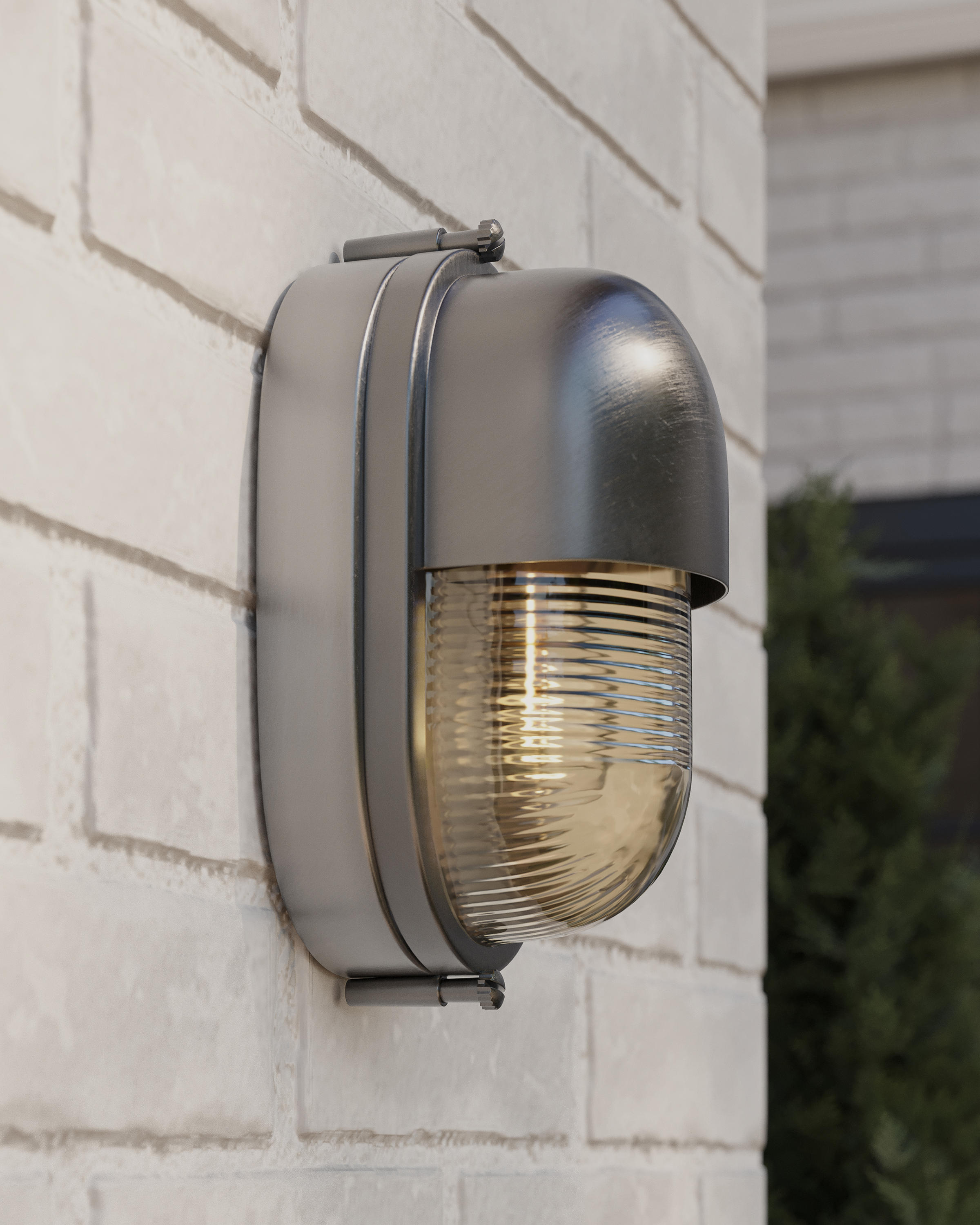 Mariner Silver Outdoor Wall Sconce - Thumbnail 5