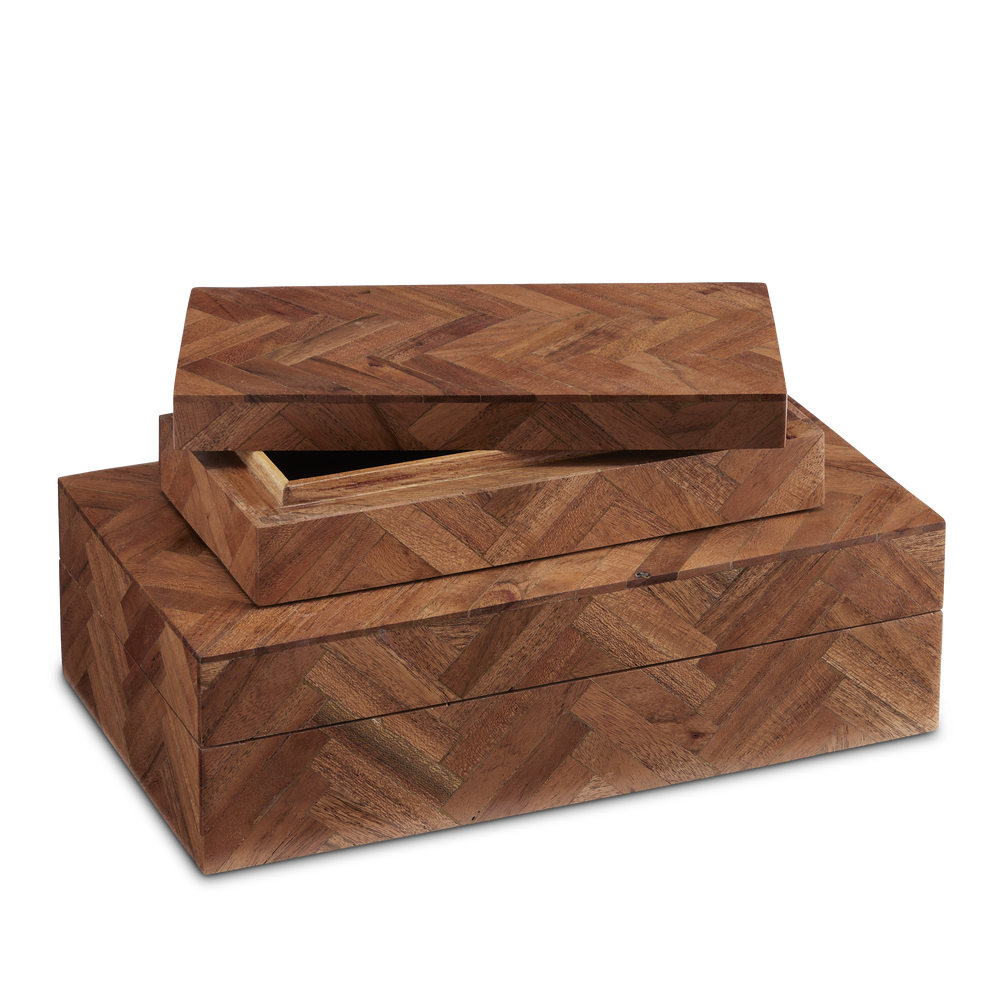 
                      
                        Alfeo Wood Box Set of 2
                      
                    
