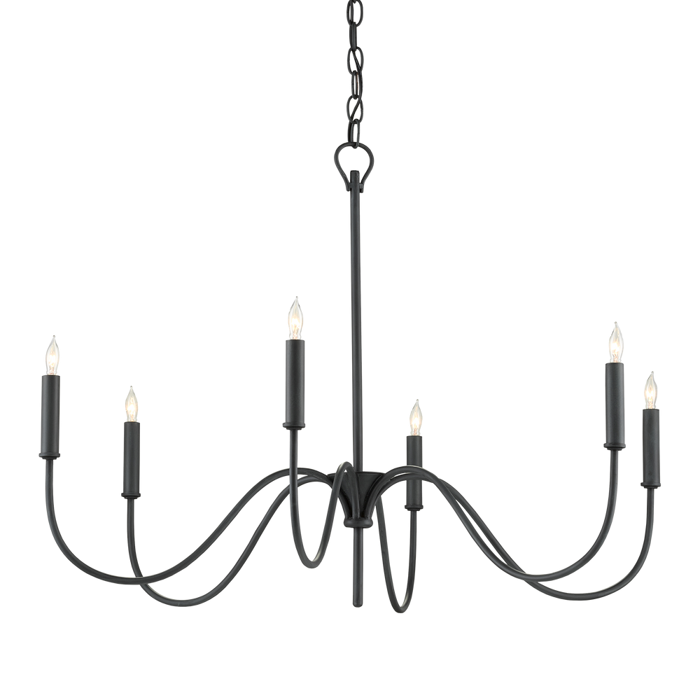 
                      
                        Tirrell Small Black Chandelier
                      
                    