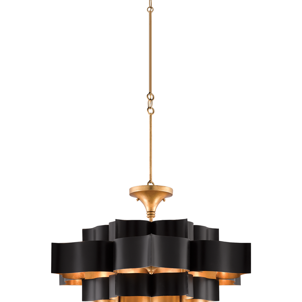 
                      
                        Grand Lotus Large Black Chandelier
                      
                    