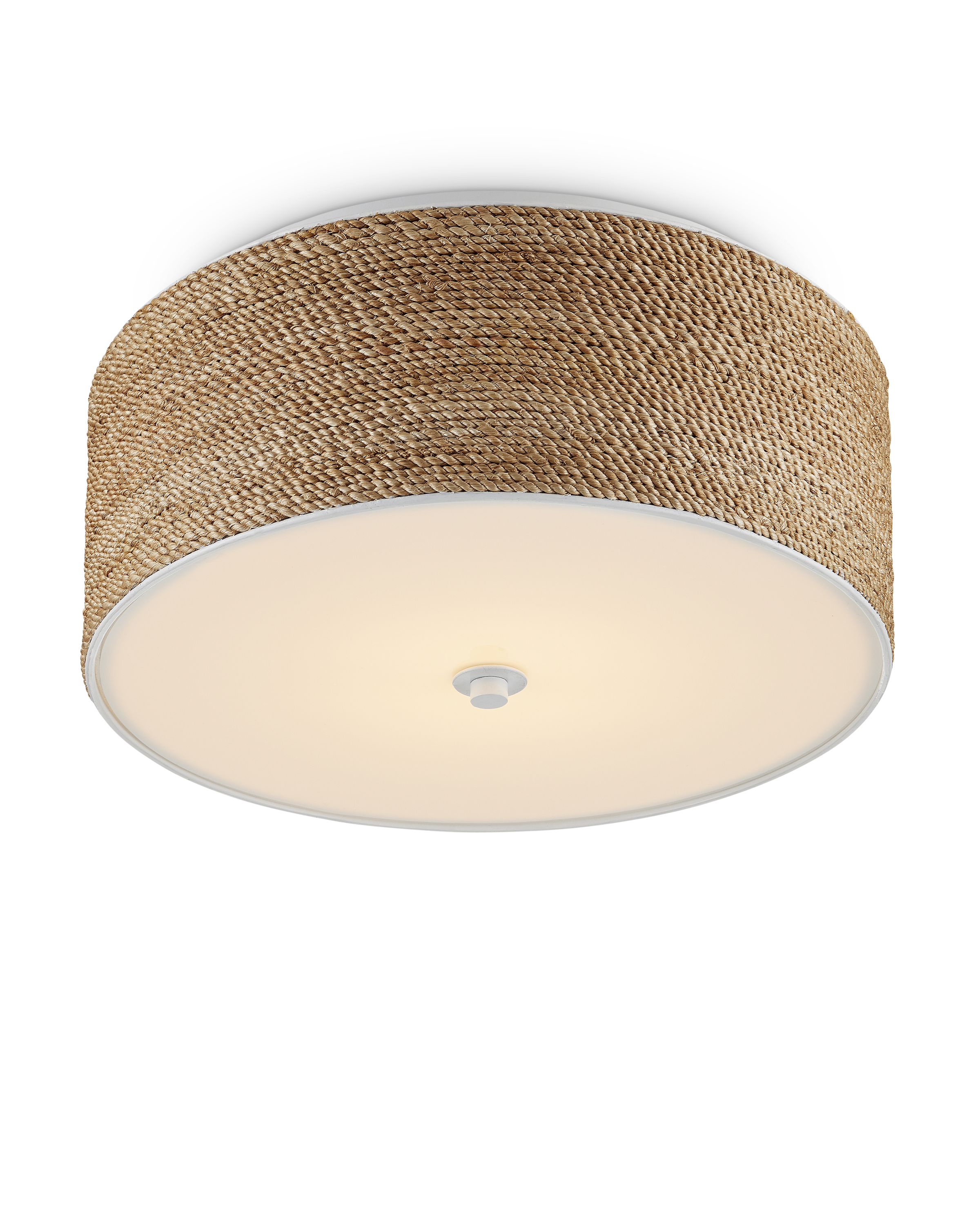 Currey & Company Coulton Rope Flush Mount - Thumbnail 3