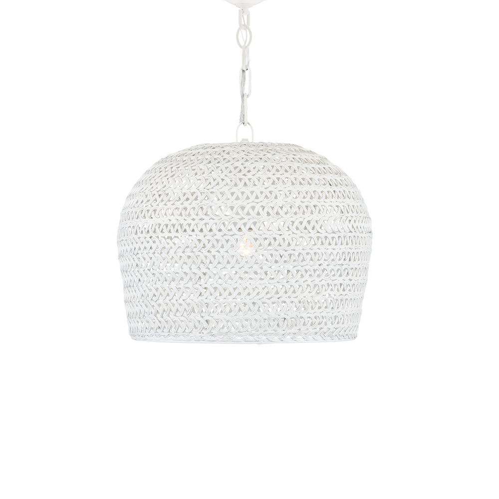 
                      
                        Piero Small White Pendant
                      
                    
