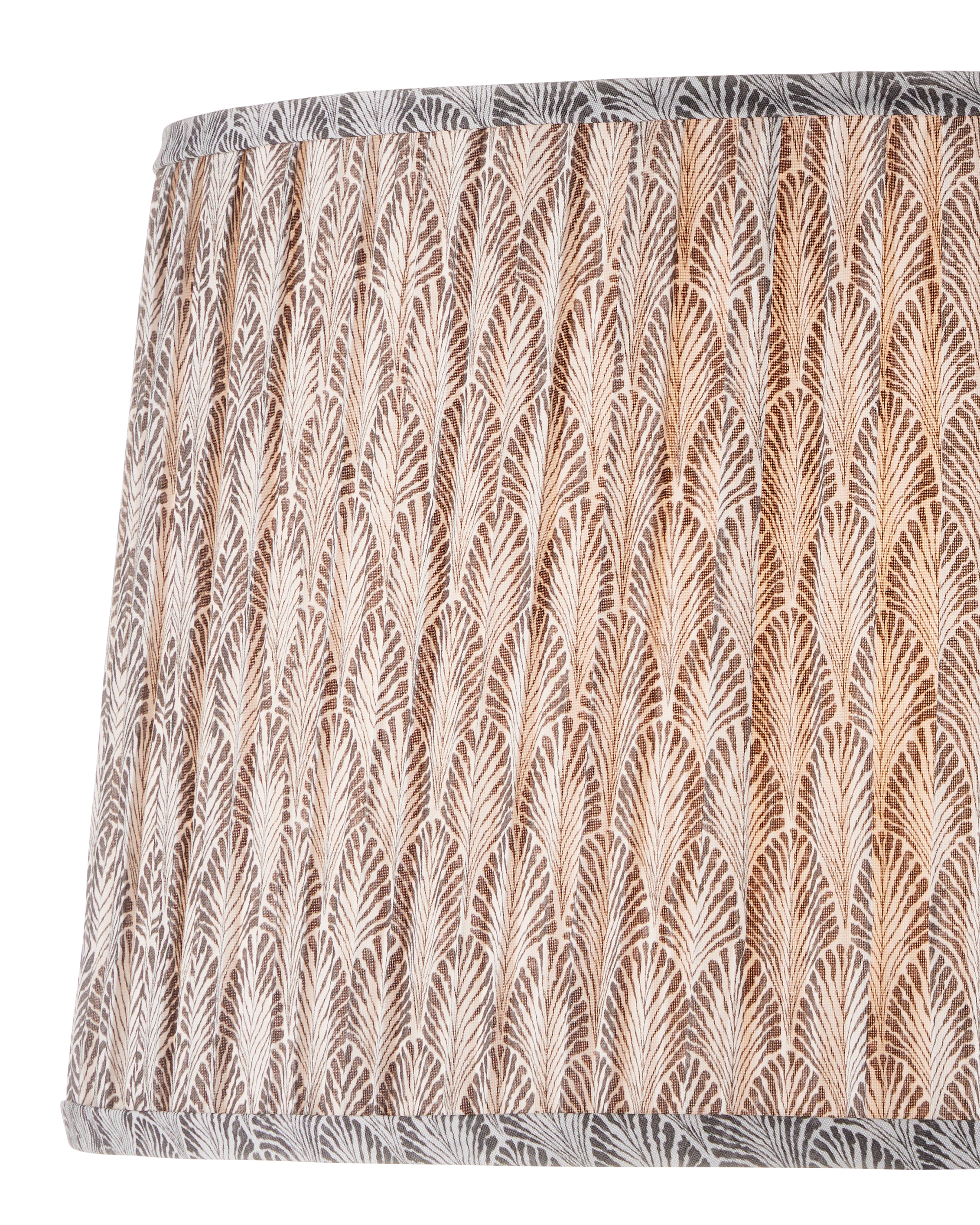 Plume Stone Tapered Lamp Shade - Thumbnail 4