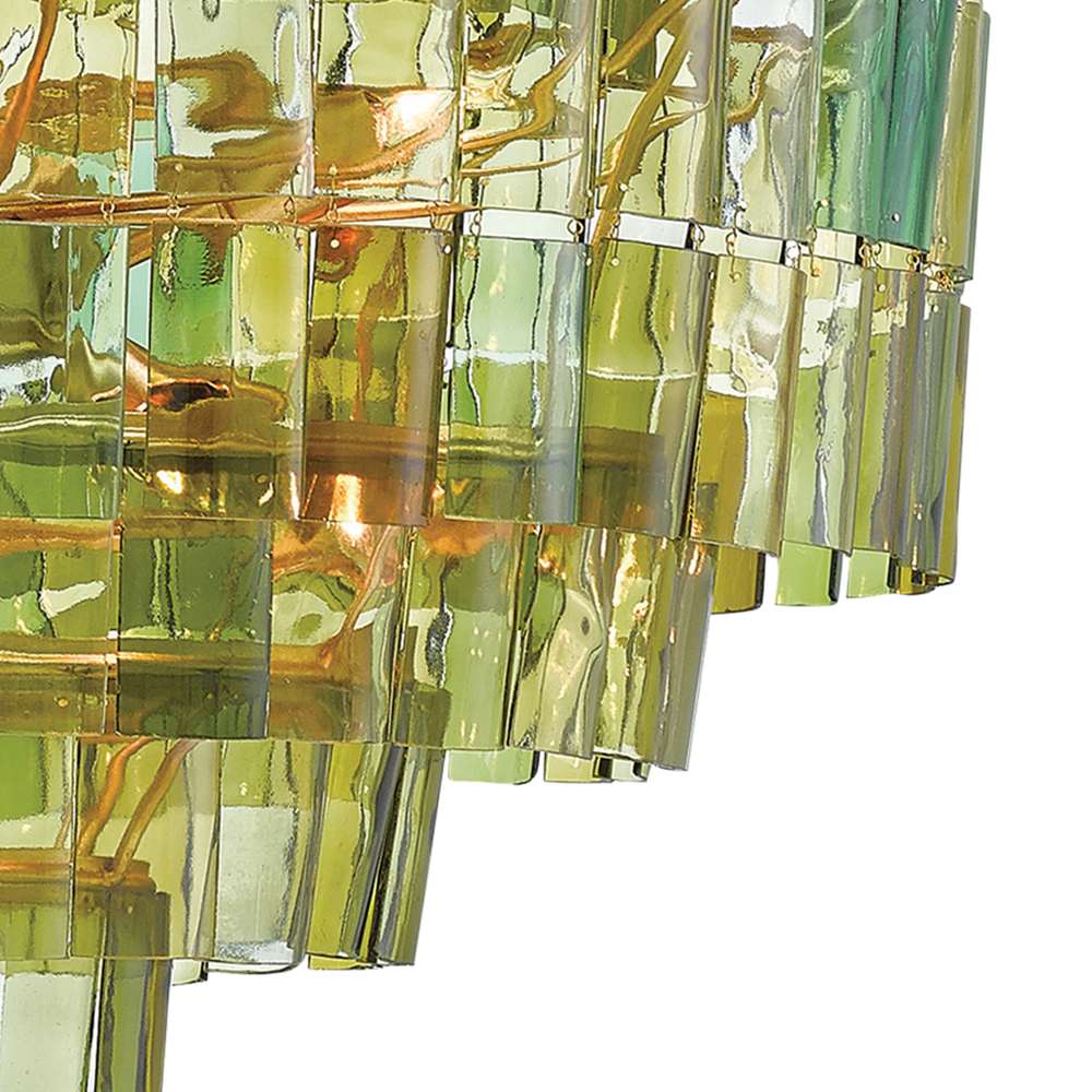 Sommelier Green Chandelier