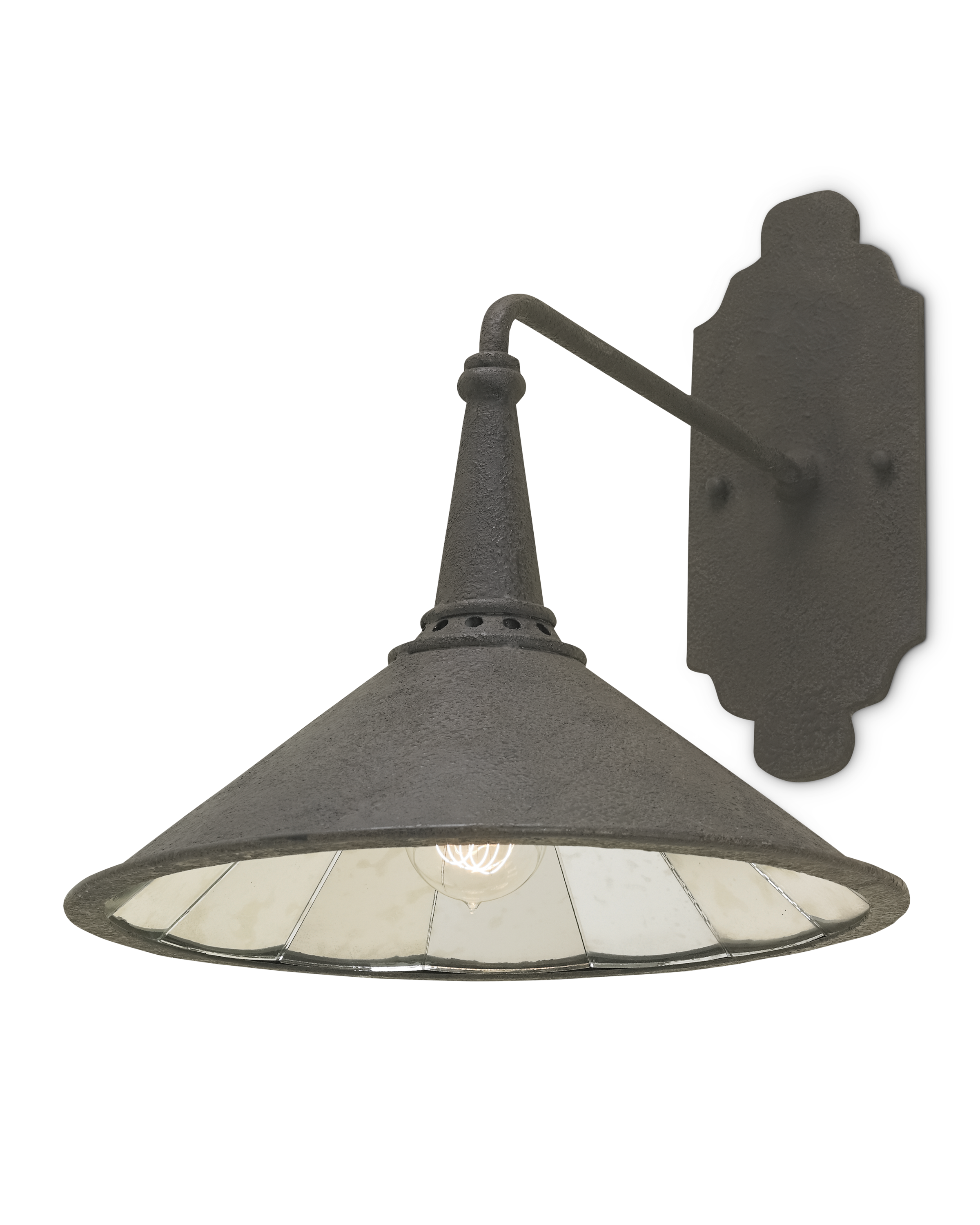 Manuscript Black Wall Sconce - Thumbnail 2