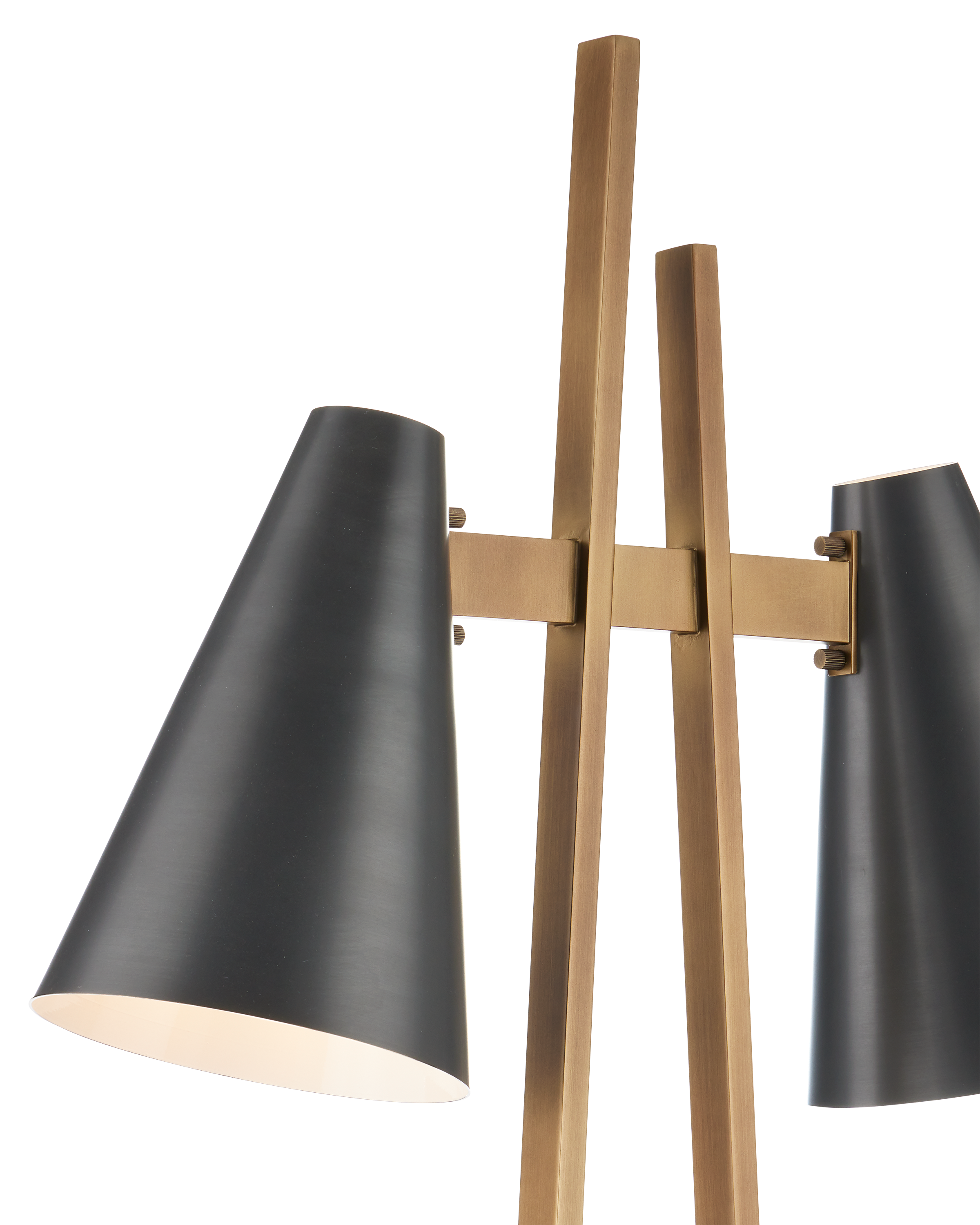 Currey & Company Duet Floor Lamp - Thumbnail 2