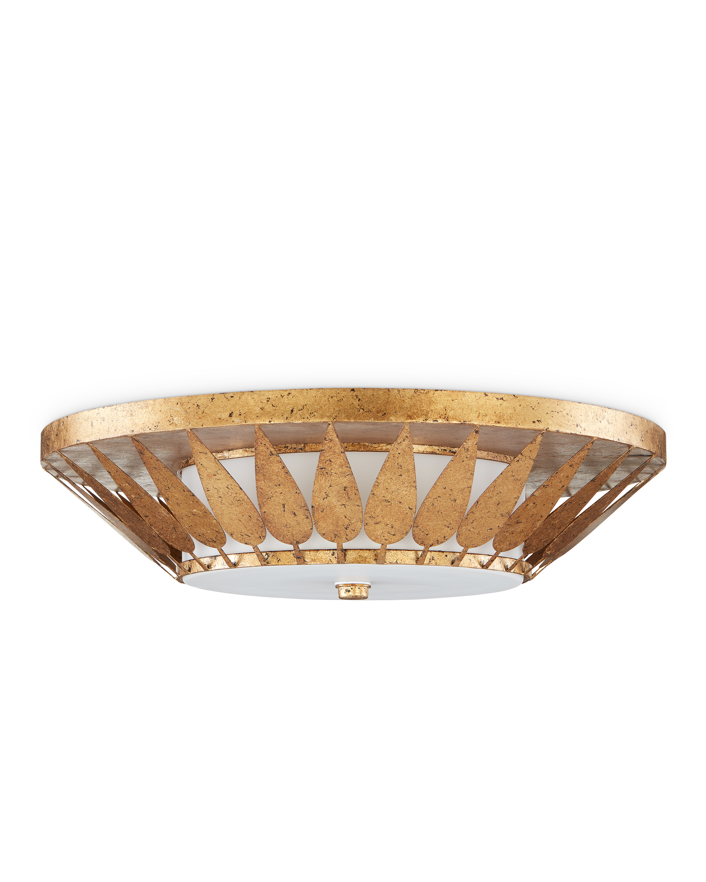 Floris Gold Flush Mount
