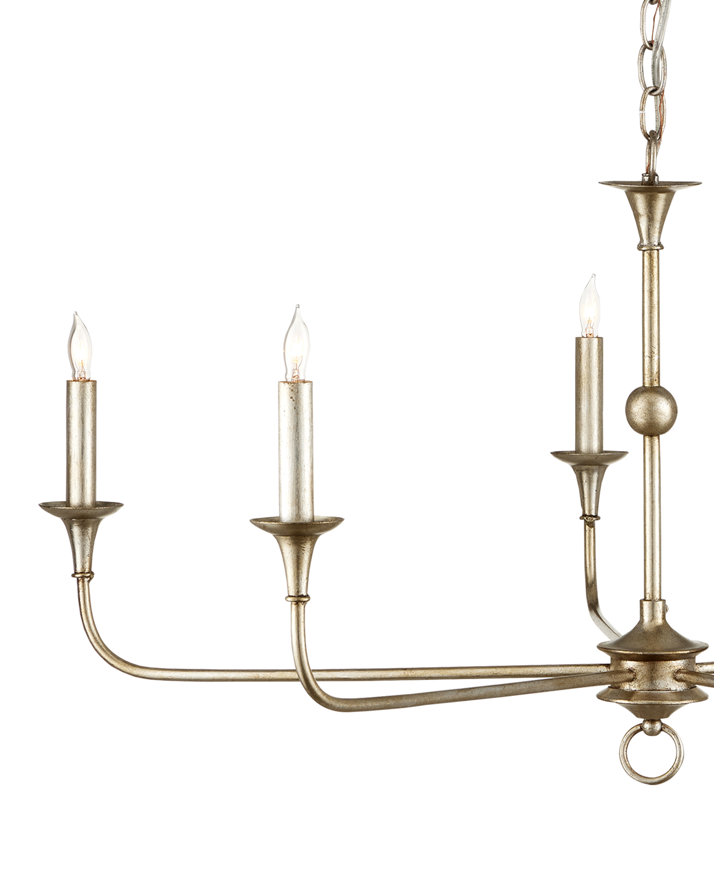 Nottaway Small Champagne Chandelier - Thumbnail 3