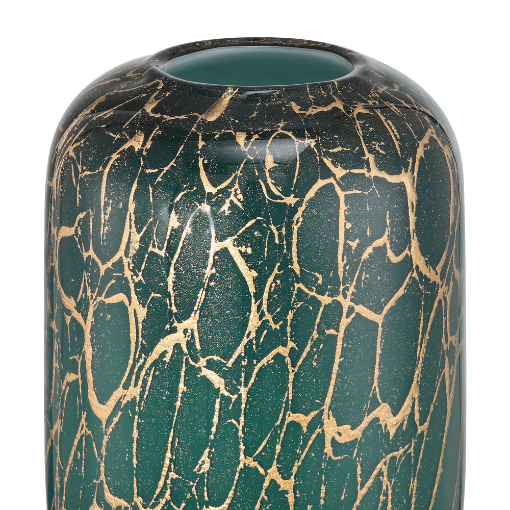 
                      
                        Vitry Green & Gold Vase
                      
                    