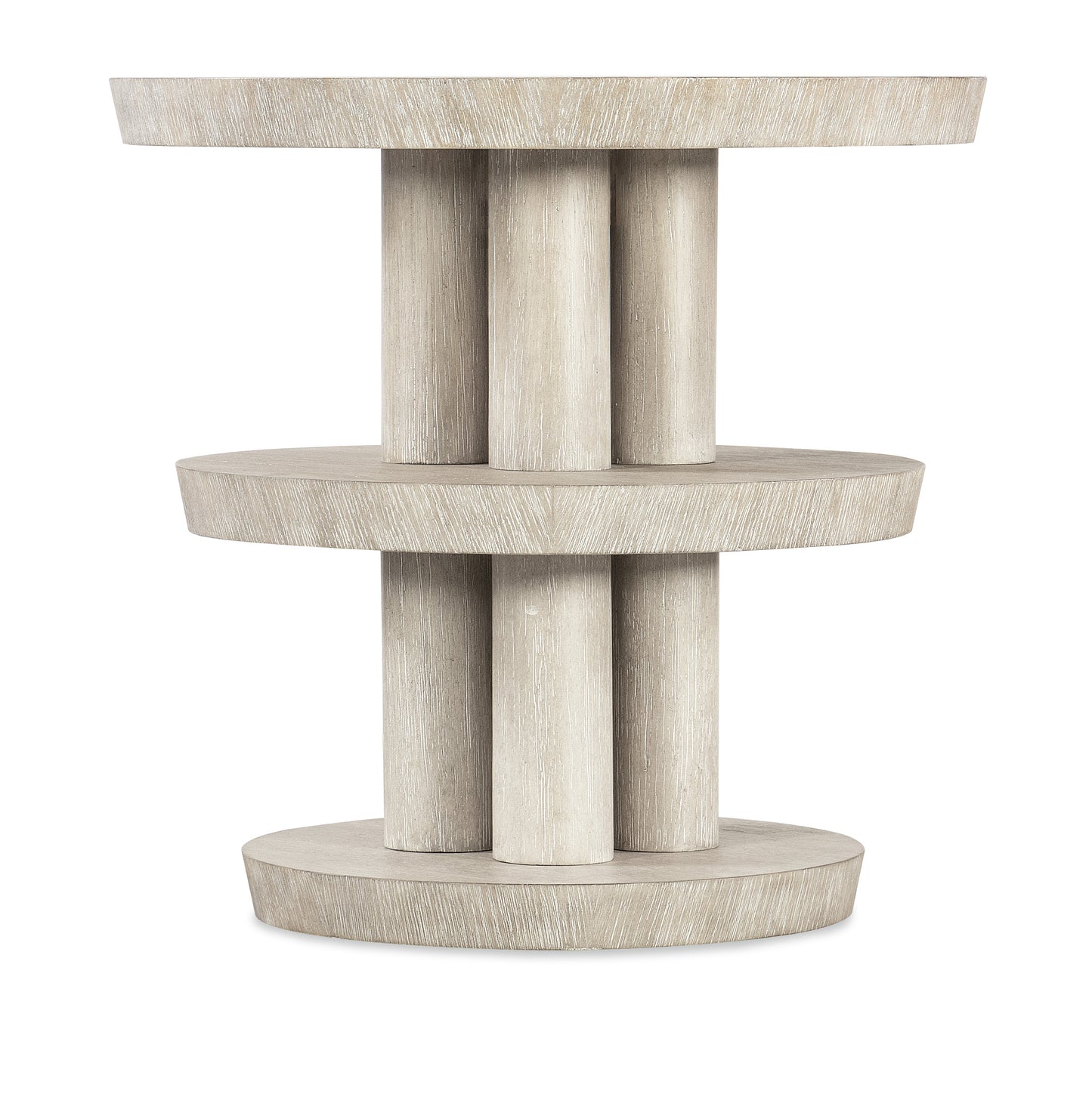 Modern Mood Round Side Table - Diamond Finish