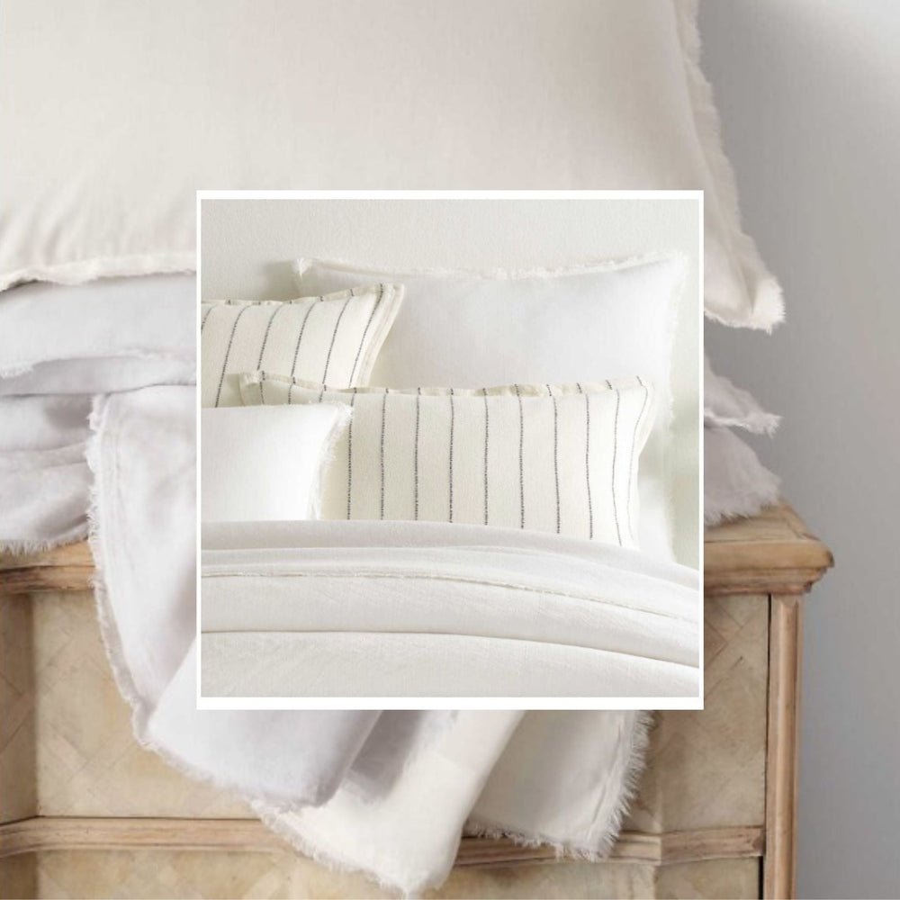 
                      
                        Faye Linen Dove White Sham - King - #shop_name Bedding
                      
                    