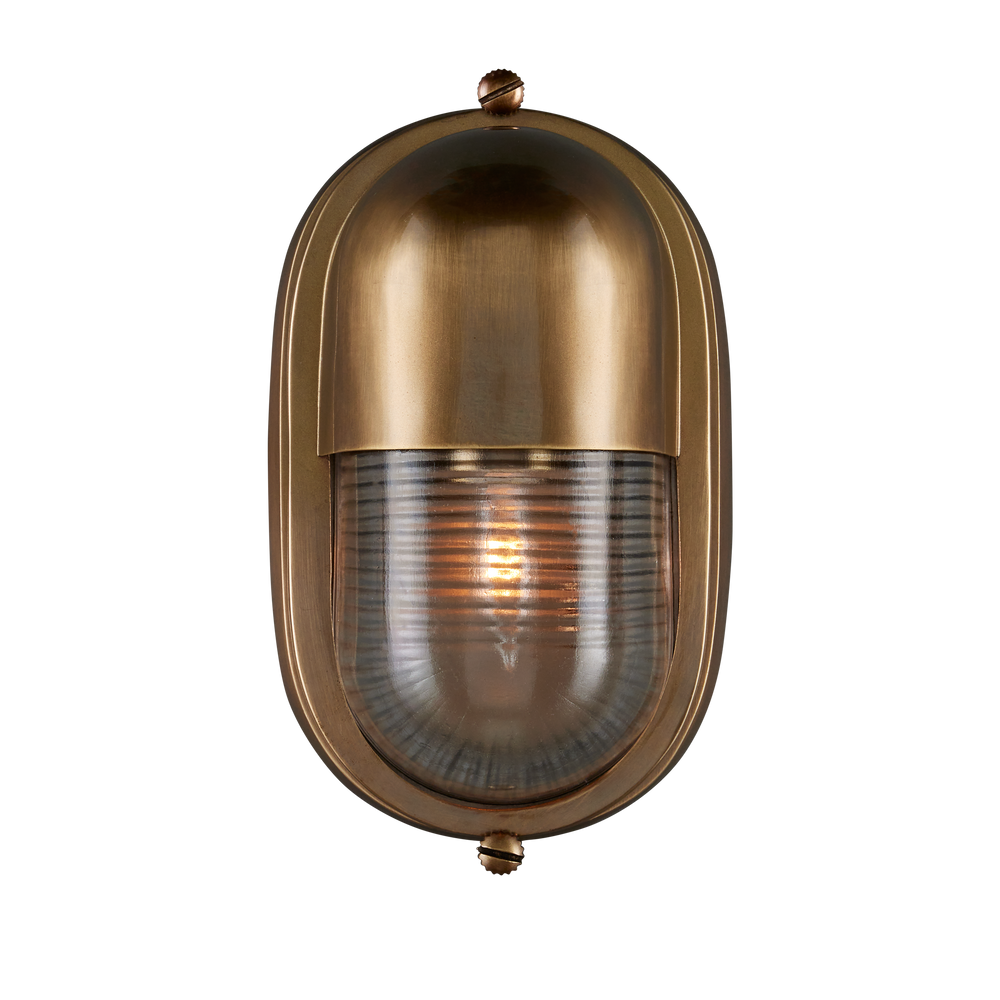 
                      
                        Maritime Brass Outdoor Wall Sconce.
                      
                    